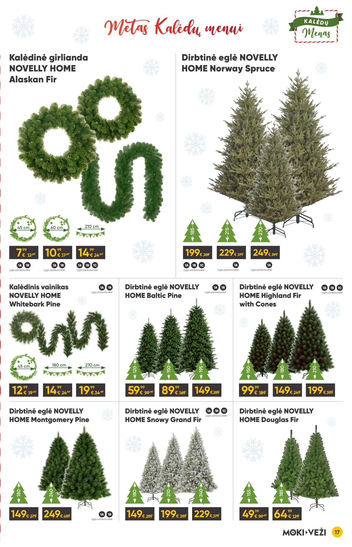 Moki-Veži - Moki-veži kalėdinis nuolaidų leidinys | 2025-11-13 - 2025-12-09 17 puslapis