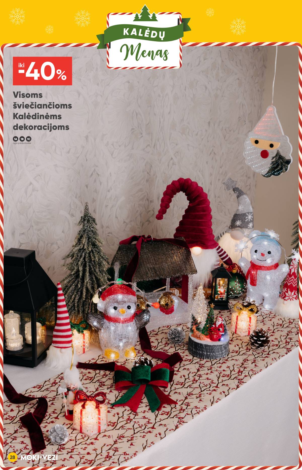 Moki-Veži - Moki-veži kalėdinis nuolaidų leidinys | 2025-11-13 - 2025-12-09 28 puslapis