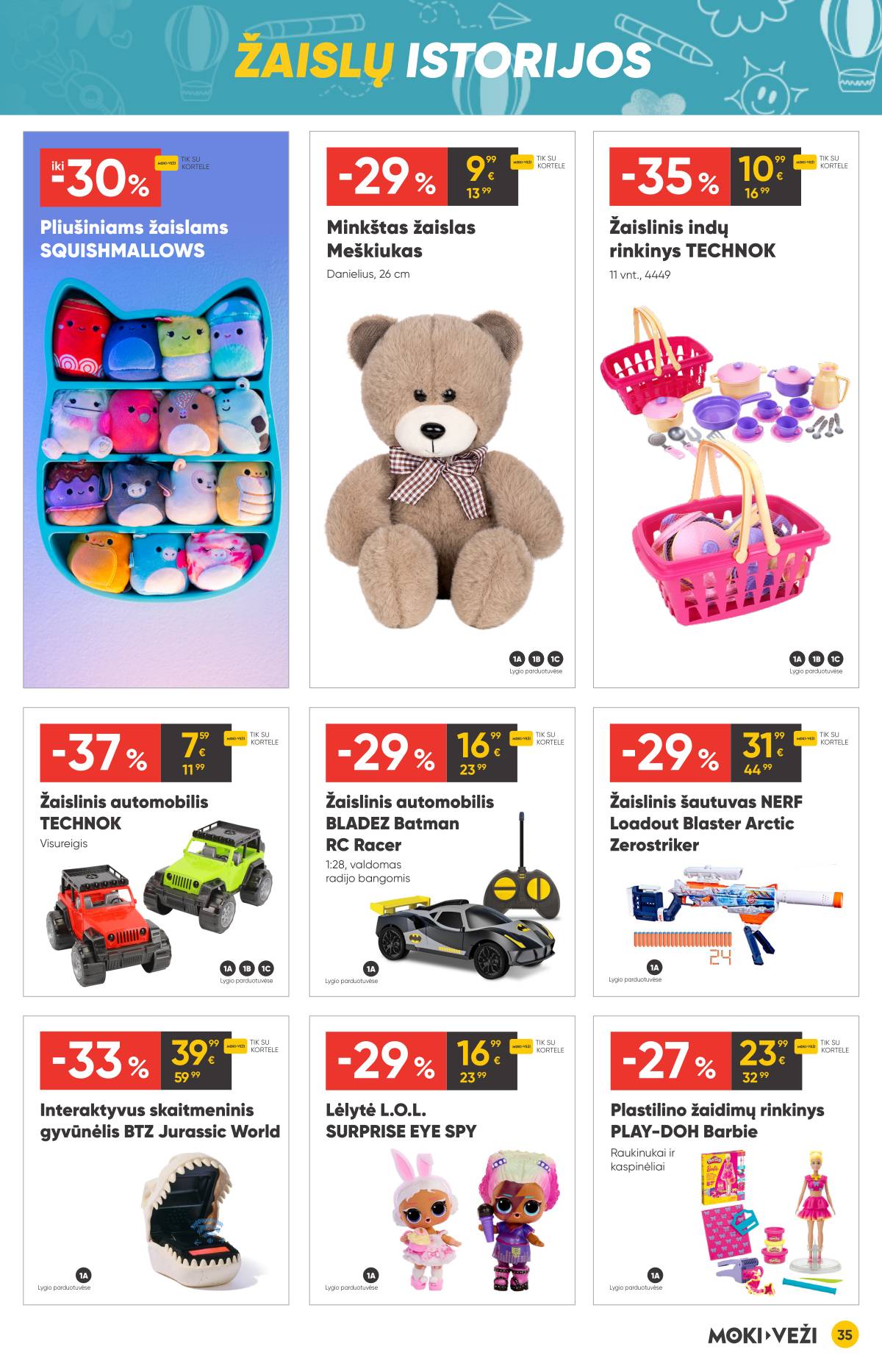 Moki-Veži - Moki-veži kalėdinis nuolaidų leidinys | 2025-11-13 - 2025-12-09 35 puslapis