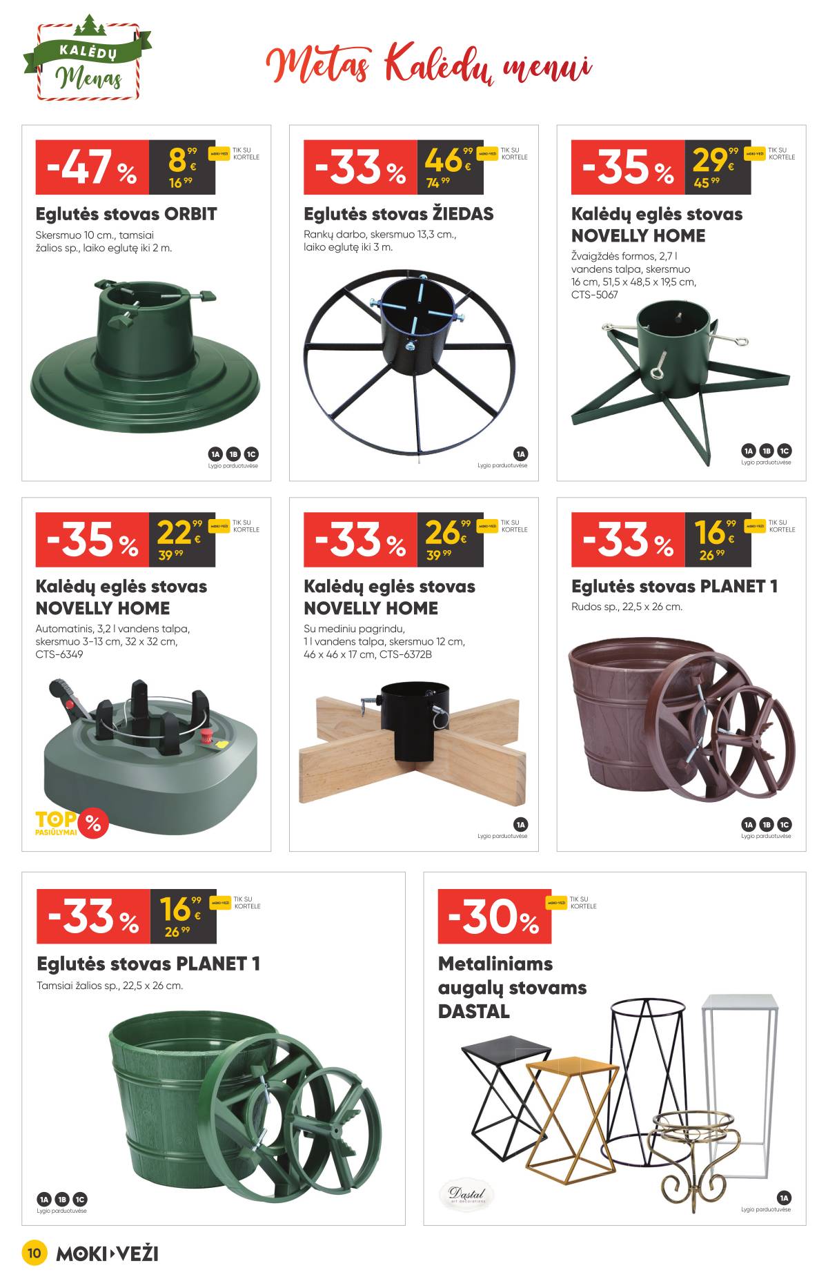 Moki-Veži - Moki-veži akcijų leidinys | 2025-12-11 - 2025-01-06 10 puslapis