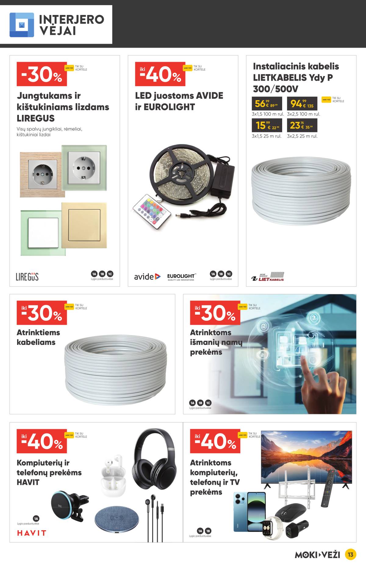 Moki-Veži - Moki-veži akcijų leidinys | 2025-12-11 - 2025-01-06 13 puslapis