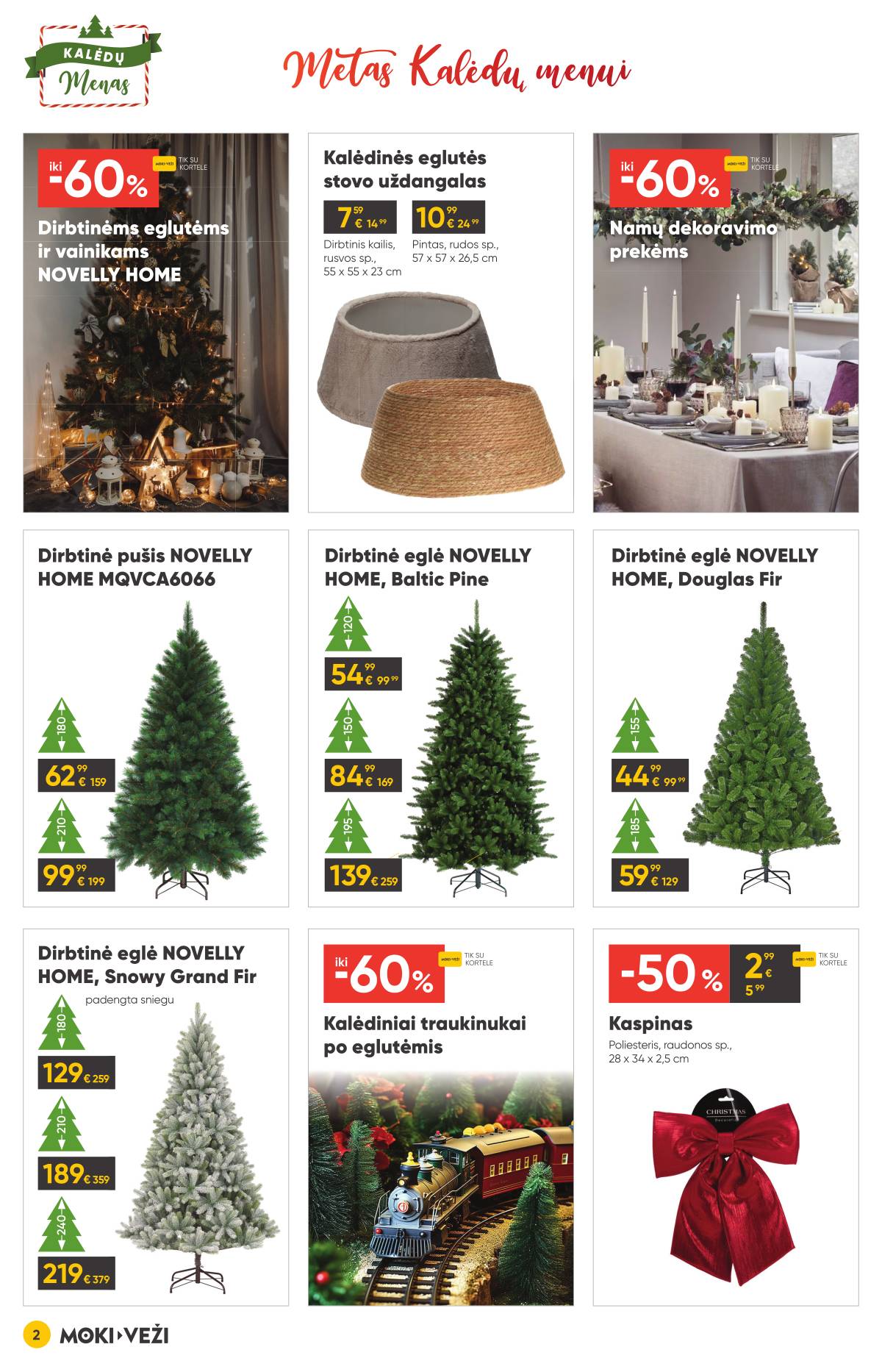 Moki-Veži - Moki-veži akcijų leidinys | 2025-12-11 - 2025-01-06 2 puslapis