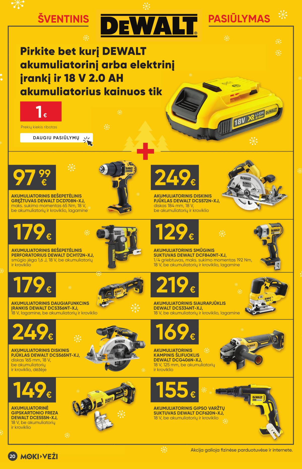 Moki-Veži - Moki-veži akcijų leidinys | 2025-12-11 - 2025-01-06 20 puslapis