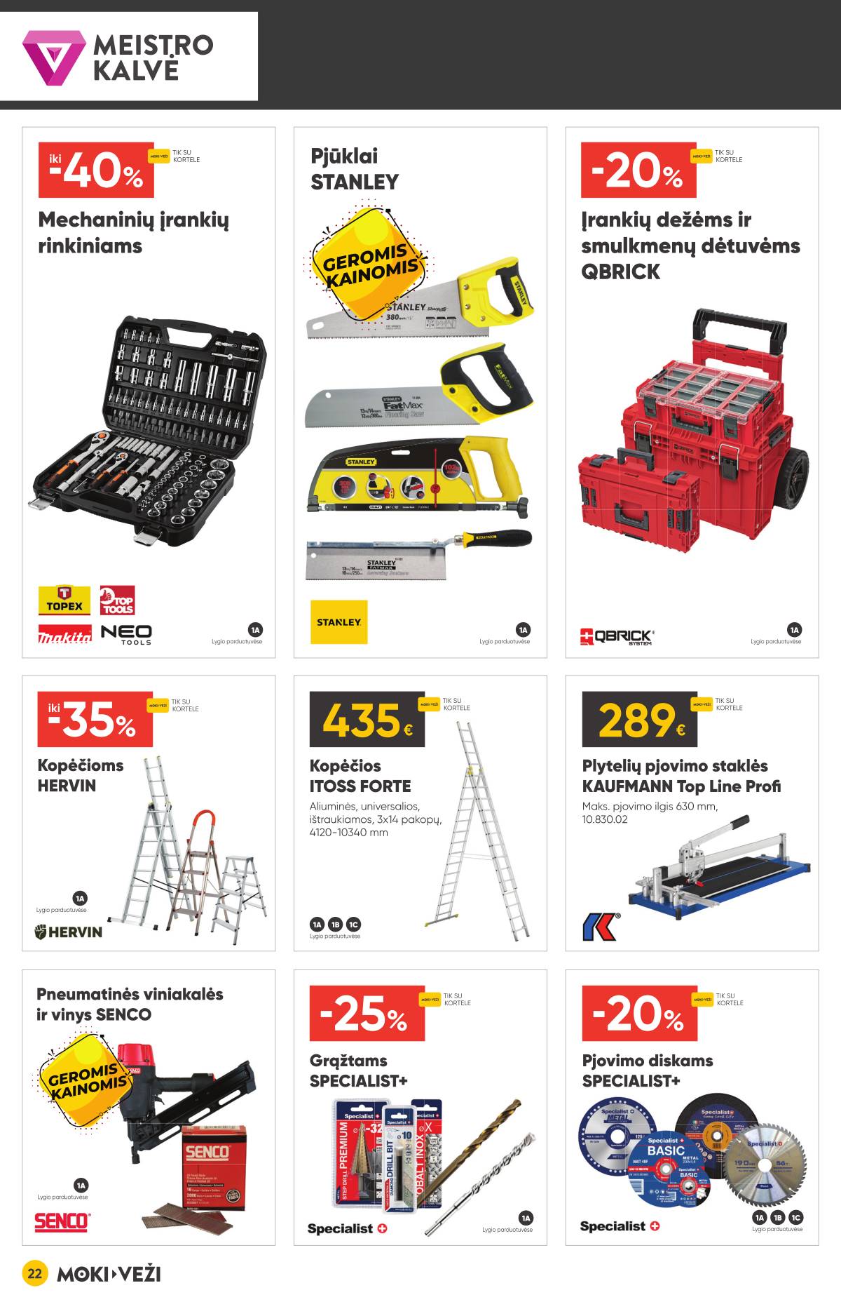 Moki-Veži - Moki-veži akcijų leidinys | 2025-12-11 - 2025-01-06 22 puslapis