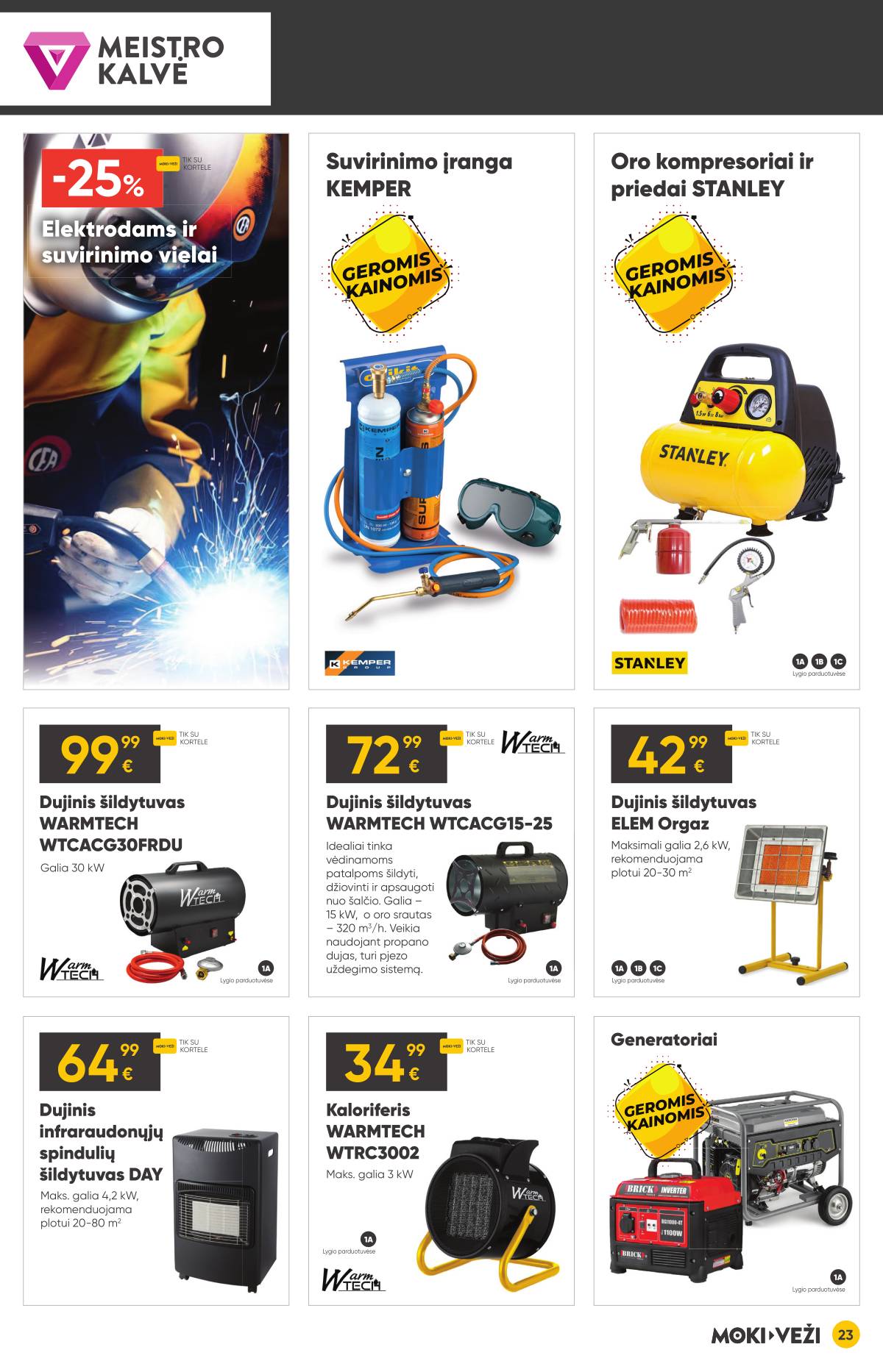 Moki-Veži - Moki-veži akcijų leidinys | 2025-12-11 - 2025-01-06 23 puslapis