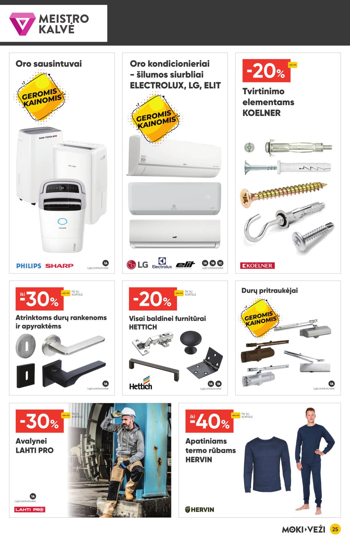 Moki-Veži - Moki-veži akcijų leidinys | 2025-12-11 - 2025-01-06 25 puslapis