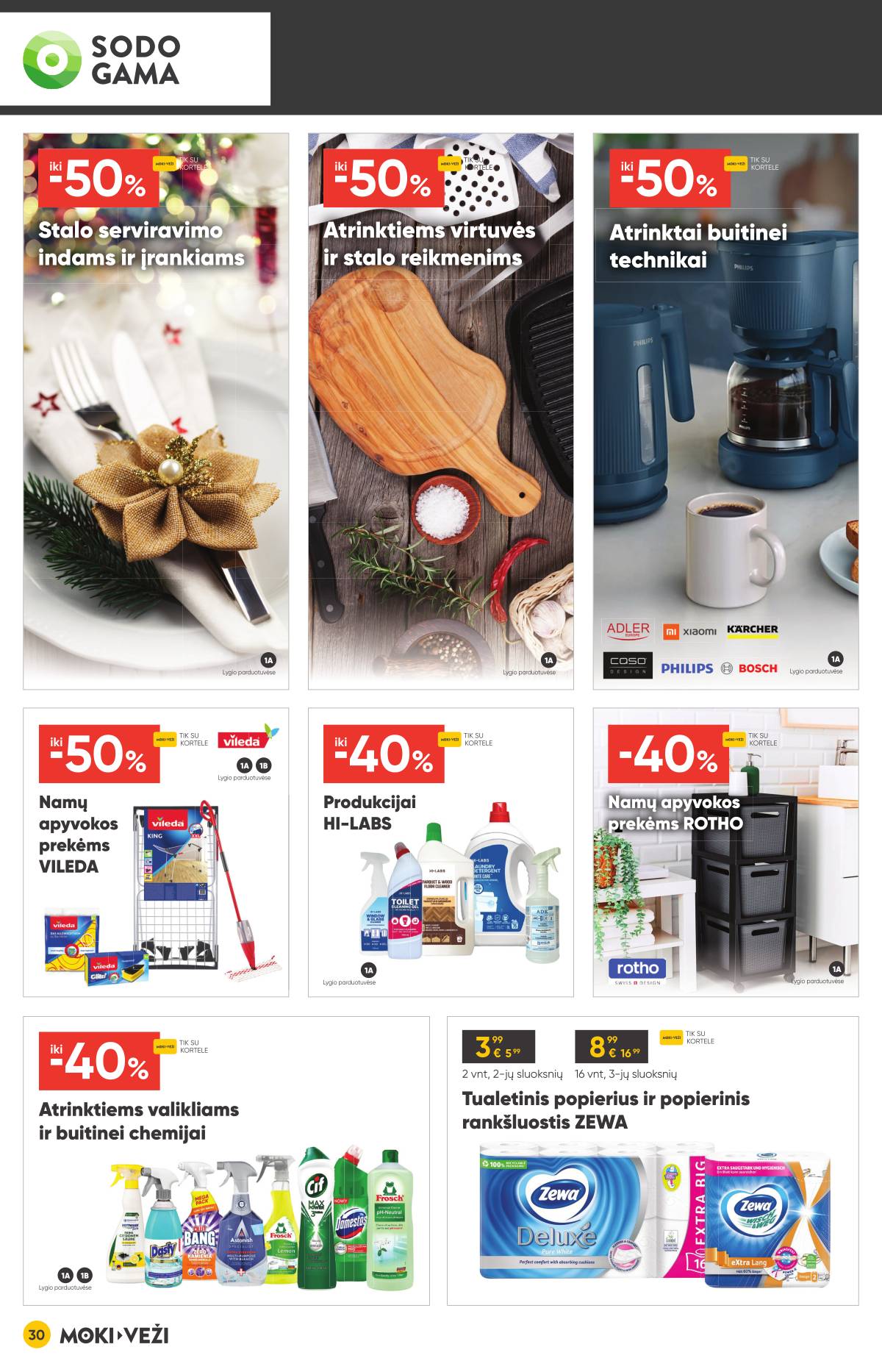 Moki-Veži - Moki-veži akcijų leidinys | 2025-12-11 - 2025-01-06 30 puslapis