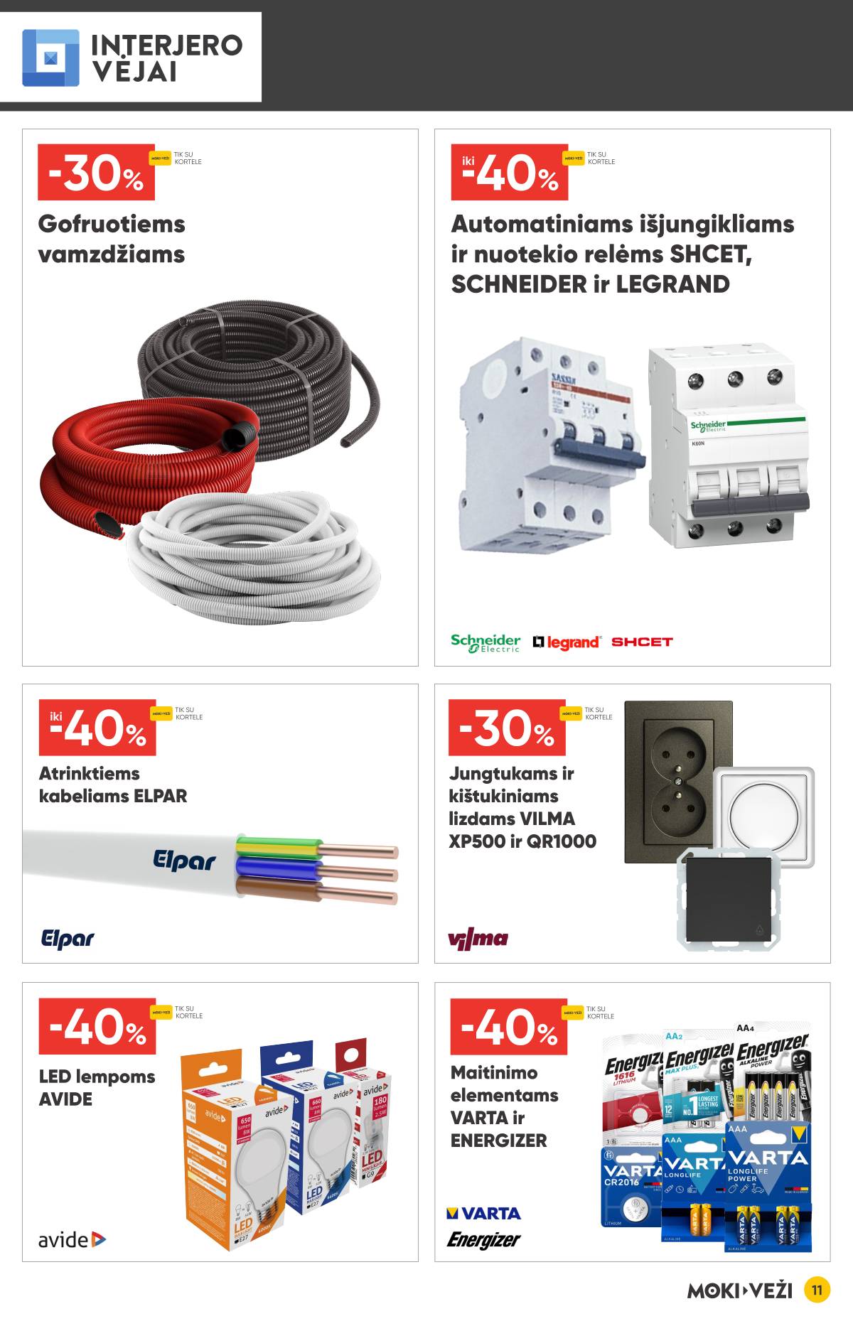 Moki-Veži - Moki-veži akcijų leidinys | 2026-01-08 - 2026-02-03 11 puslapis