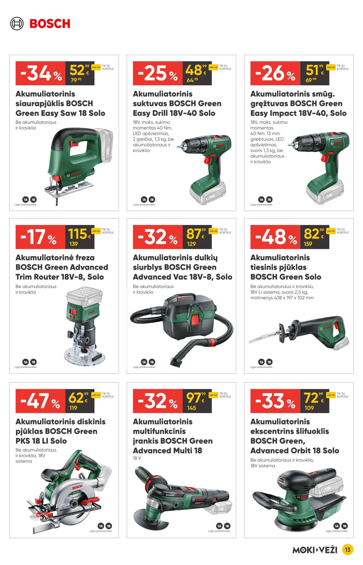 Moki-Veži - Moki-veži akcijų leidinys | 2026-01-08 - 2026-02-03 13 puslapis