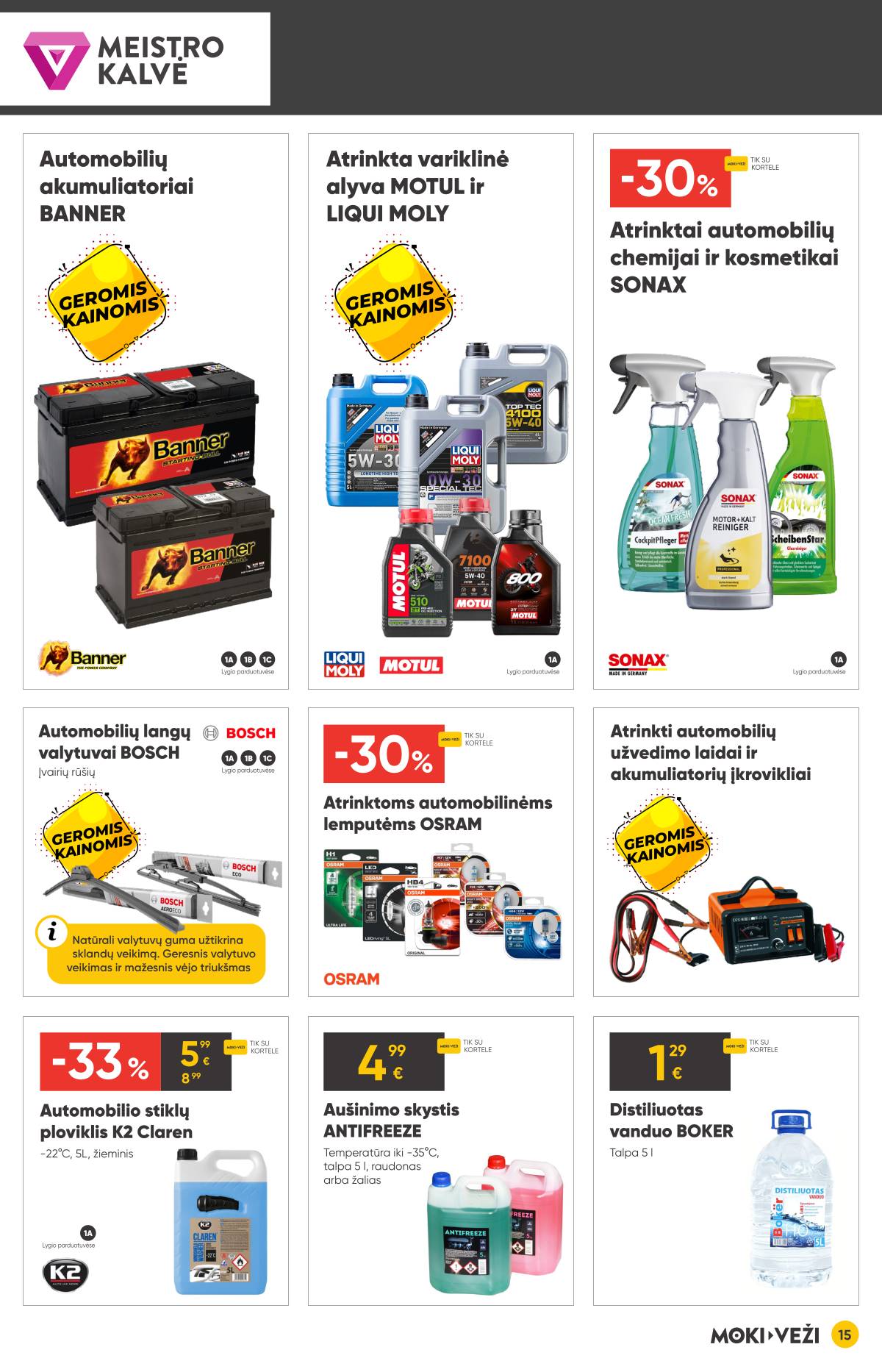 Moki-Veži - Moki-veži akcijų leidinys | 2026-01-08 - 2026-02-03 15 puslapis