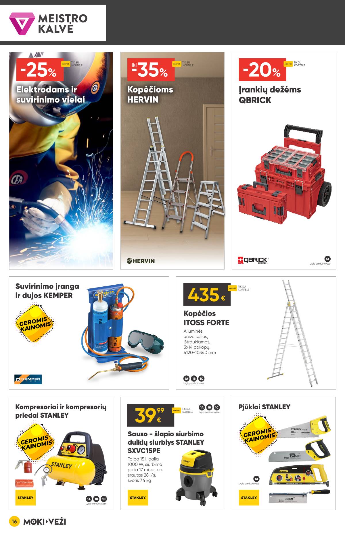 Moki-Veži - Moki-veži akcijų leidinys | 2026-01-08 - 2026-02-03 16 puslapis