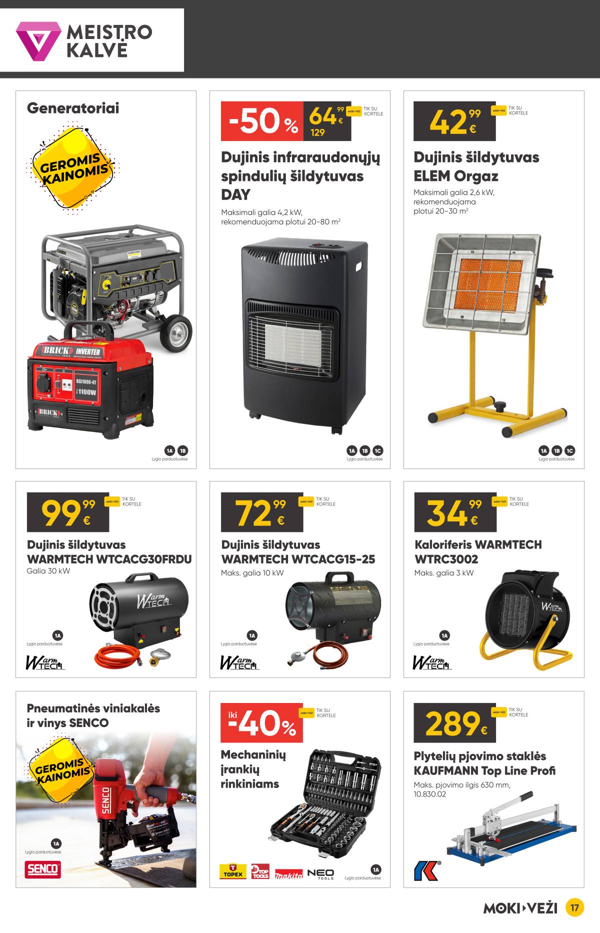 Moki-Veži - Moki-veži akcijų leidinys | 2026-01-08 - 2026-02-03 17 puslapis