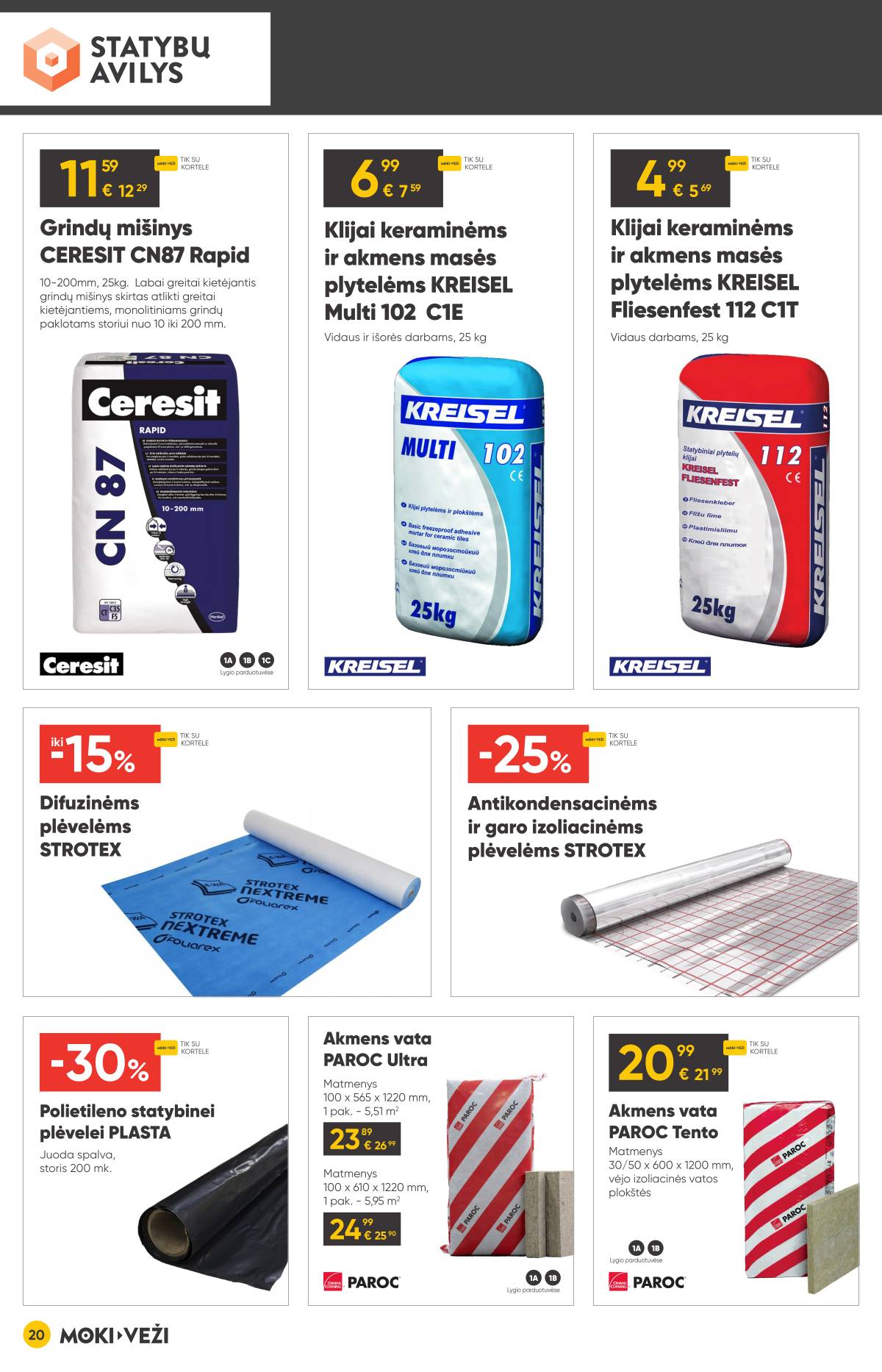 Moki-Veži - Moki-veži akcijų leidinys | 2026-01-08 - 2026-02-03 20 puslapis