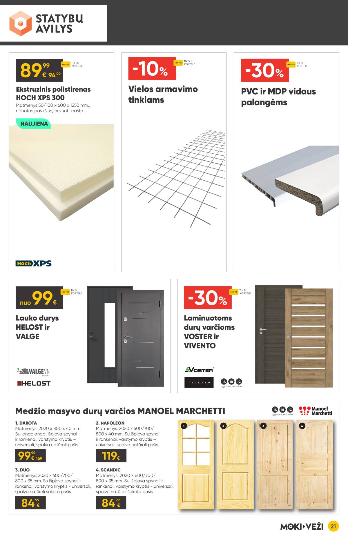 Moki-Veži - Moki-veži akcijų leidinys | 2026-01-08 - 2026-02-03 21 puslapis