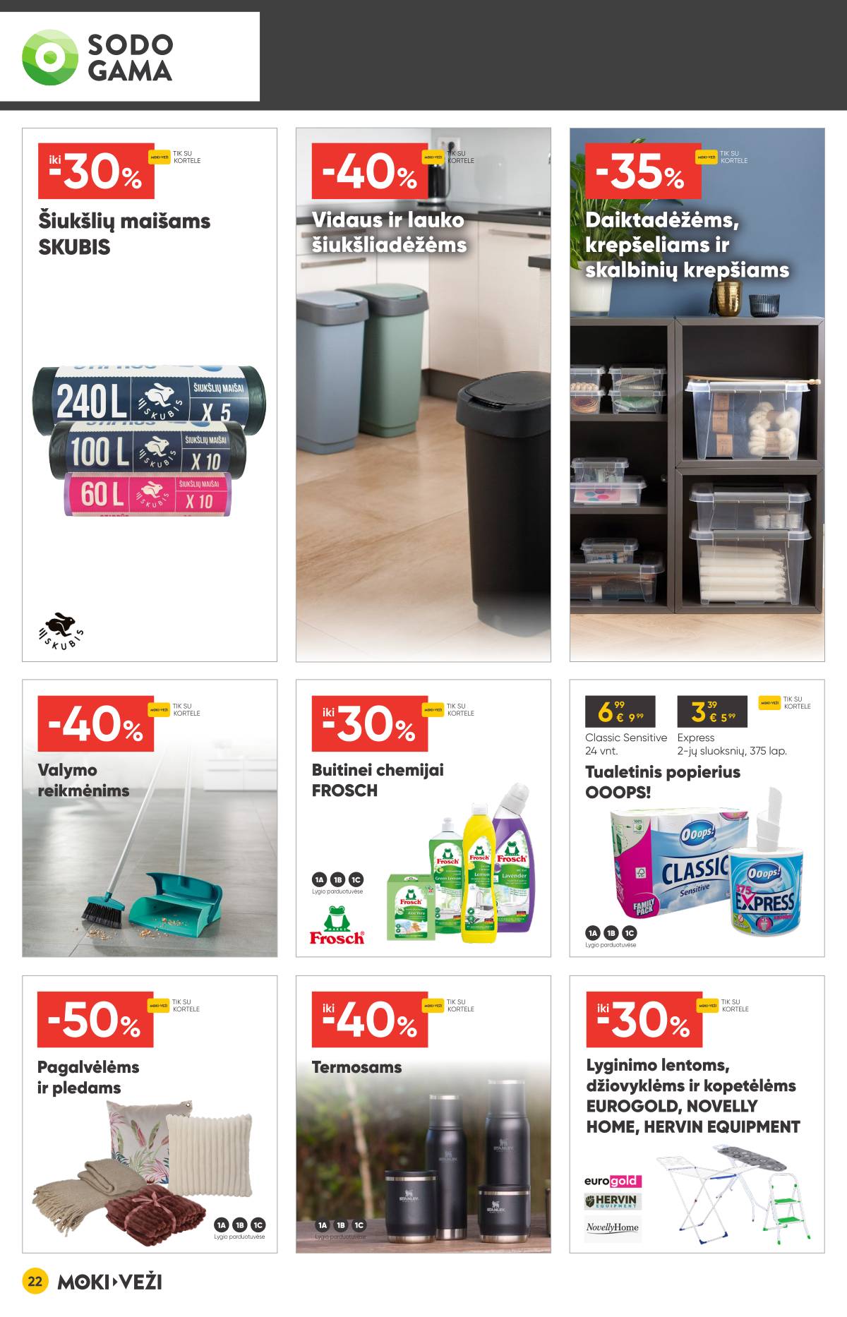 Moki-Veži - Moki-veži akcijų leidinys | 2026-01-08 - 2026-02-03 22 puslapis