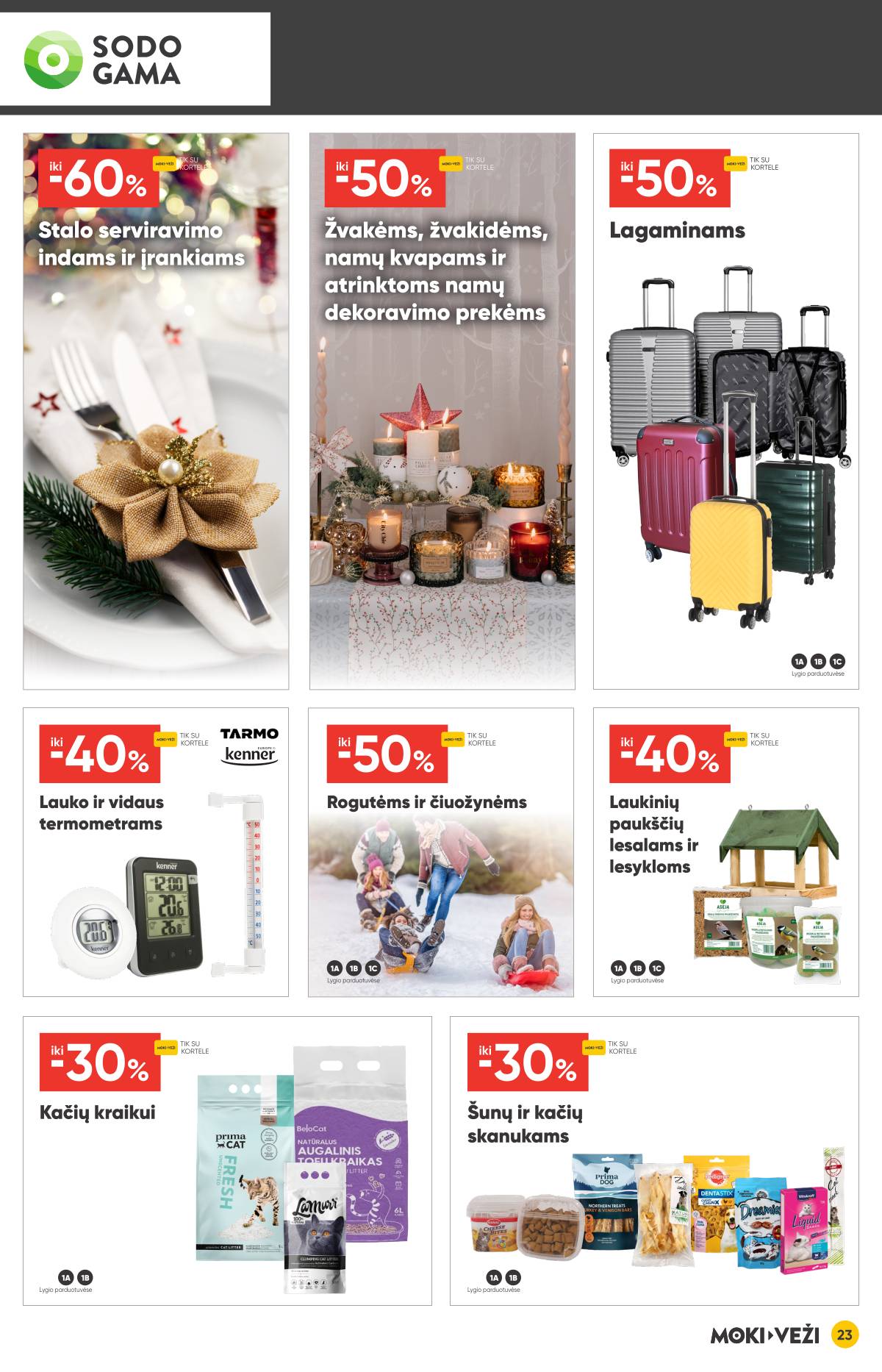 Moki-Veži - Moki-veži akcijų leidinys | 2026-01-08 - 2026-02-03 23 puslapis