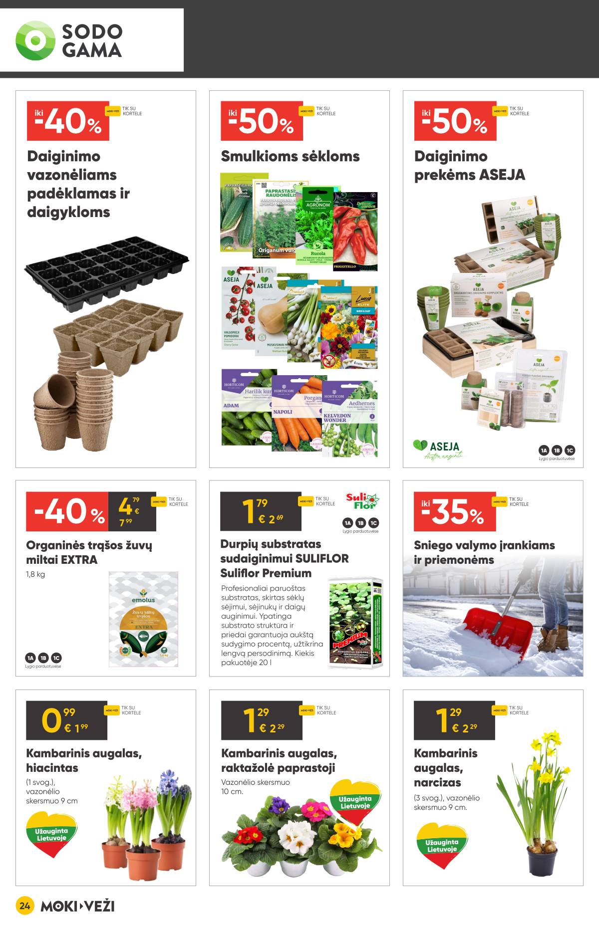 Moki-Veži - Moki-veži akcijų leidinys | 2026-01-08 - 2026-02-03 24 puslapis