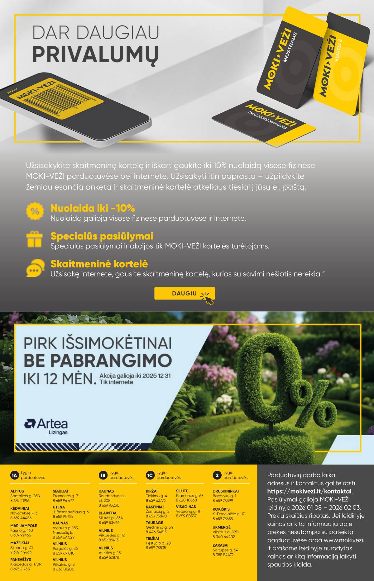 Moki-Veži - Moki-veži akcijų leidinys | 2026-01-08 - 2026-02-03 25 puslapis