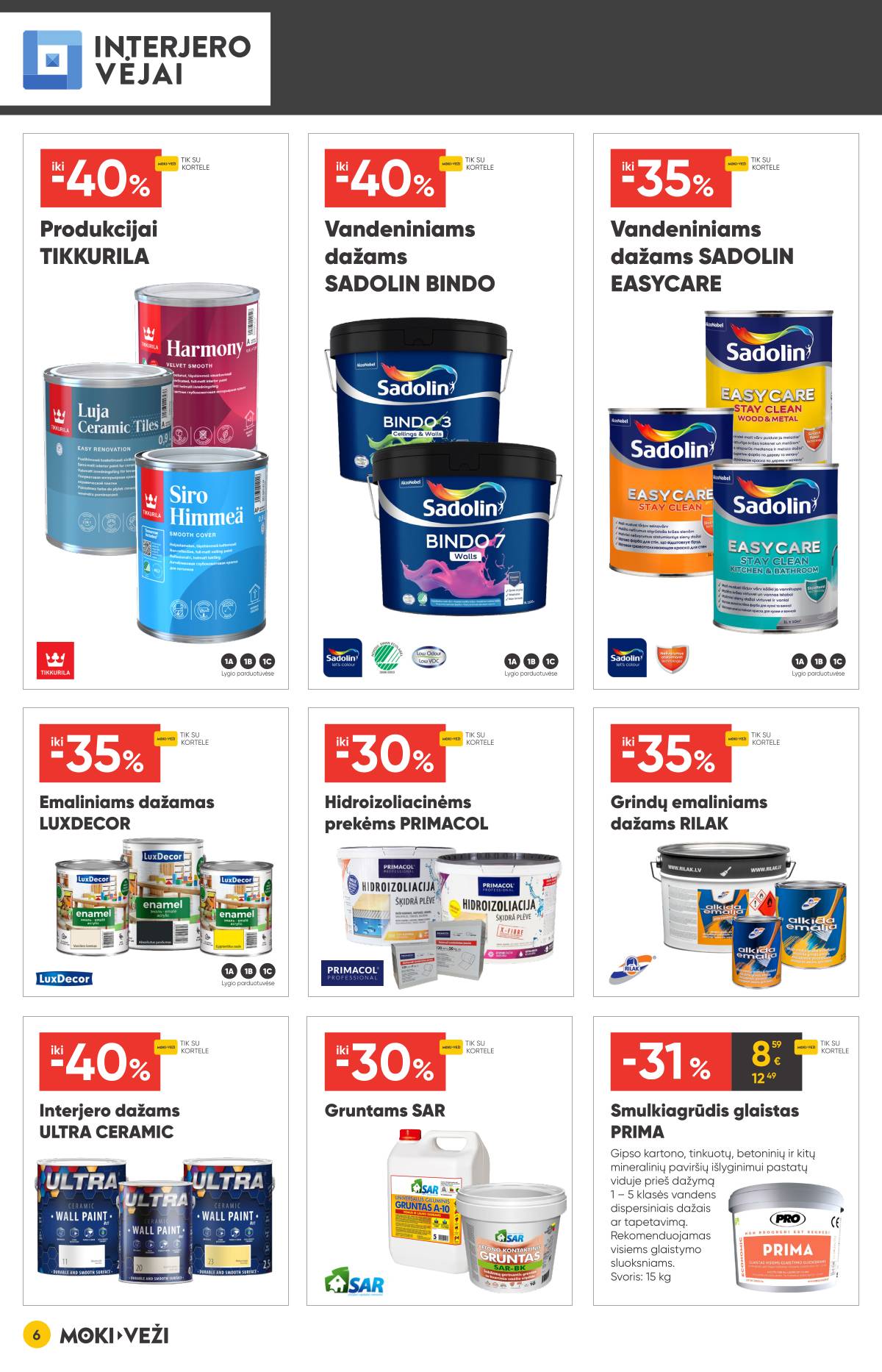 Moki-Veži - Moki-veži akcijų leidinys | 2026-01-08 - 2026-02-03 6 puslapis