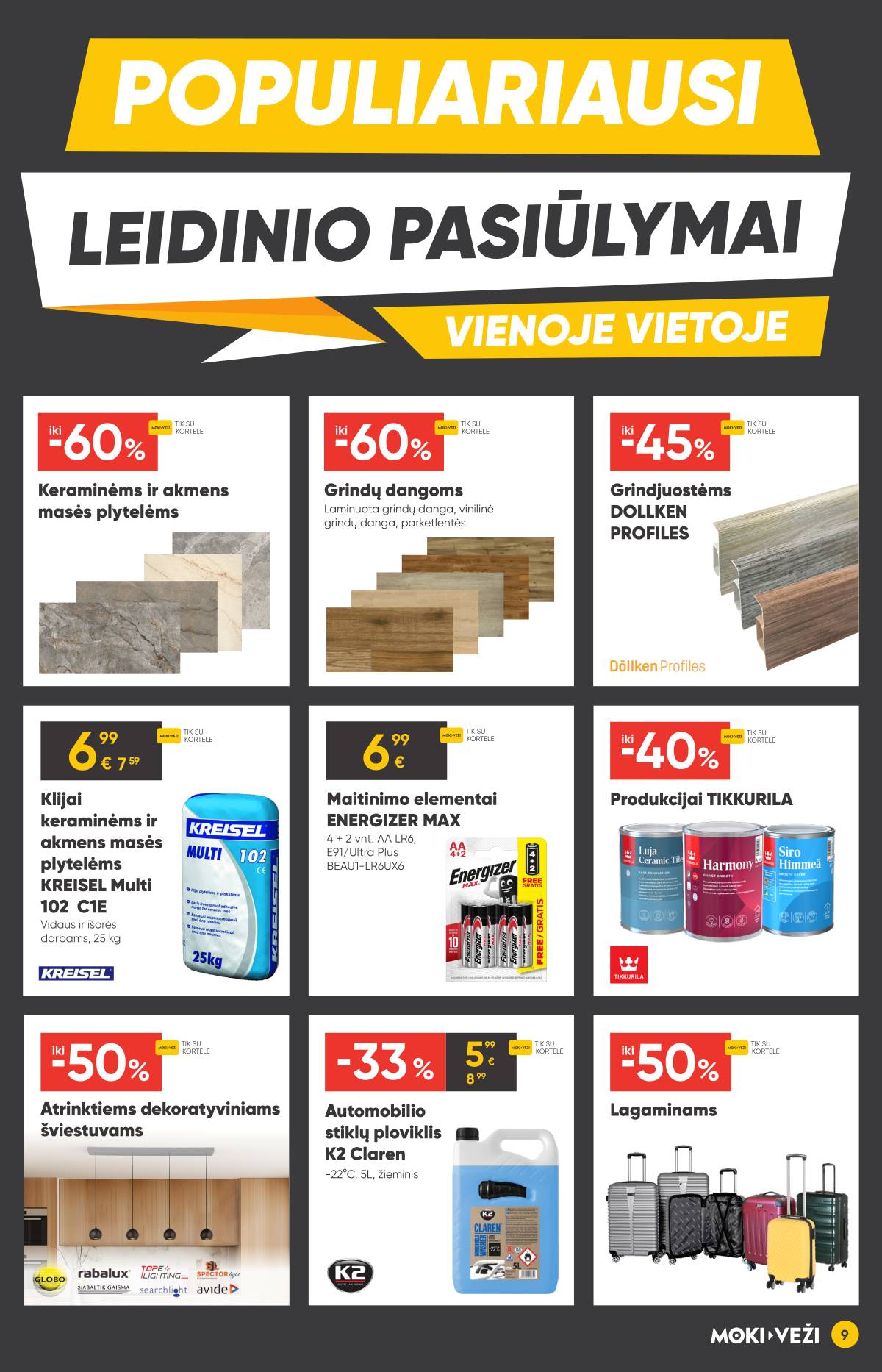 Moki-Veži - Moki-veži akcijų leidinys | 2026-01-08 - 2026-02-03 9 puslapis