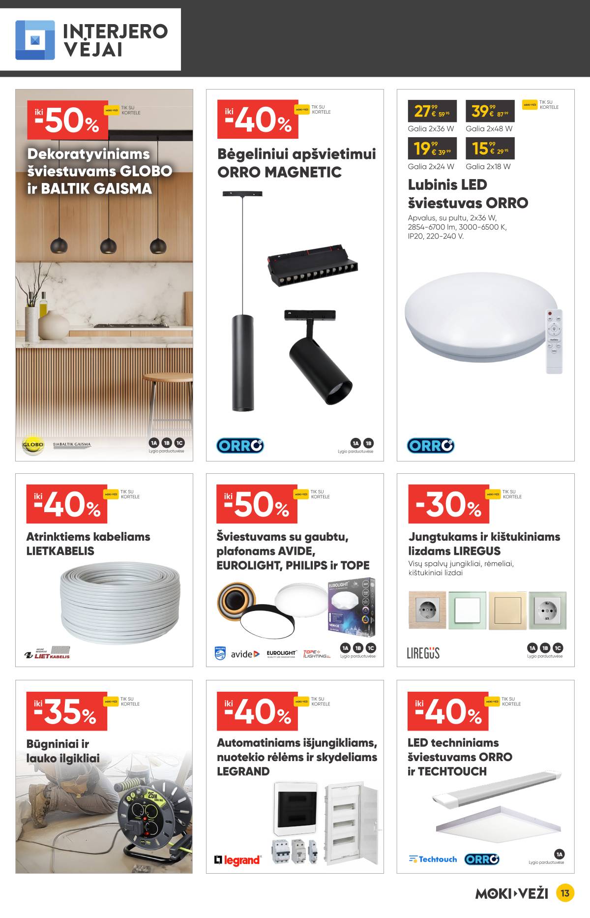 Moki-Veži - Moki-veži akcijų leidinys 13 puslapis