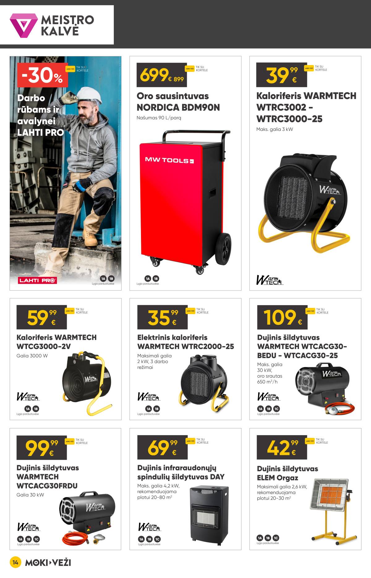 Moki-Veži - Moki-veži akcijų leidinys 14 puslapis