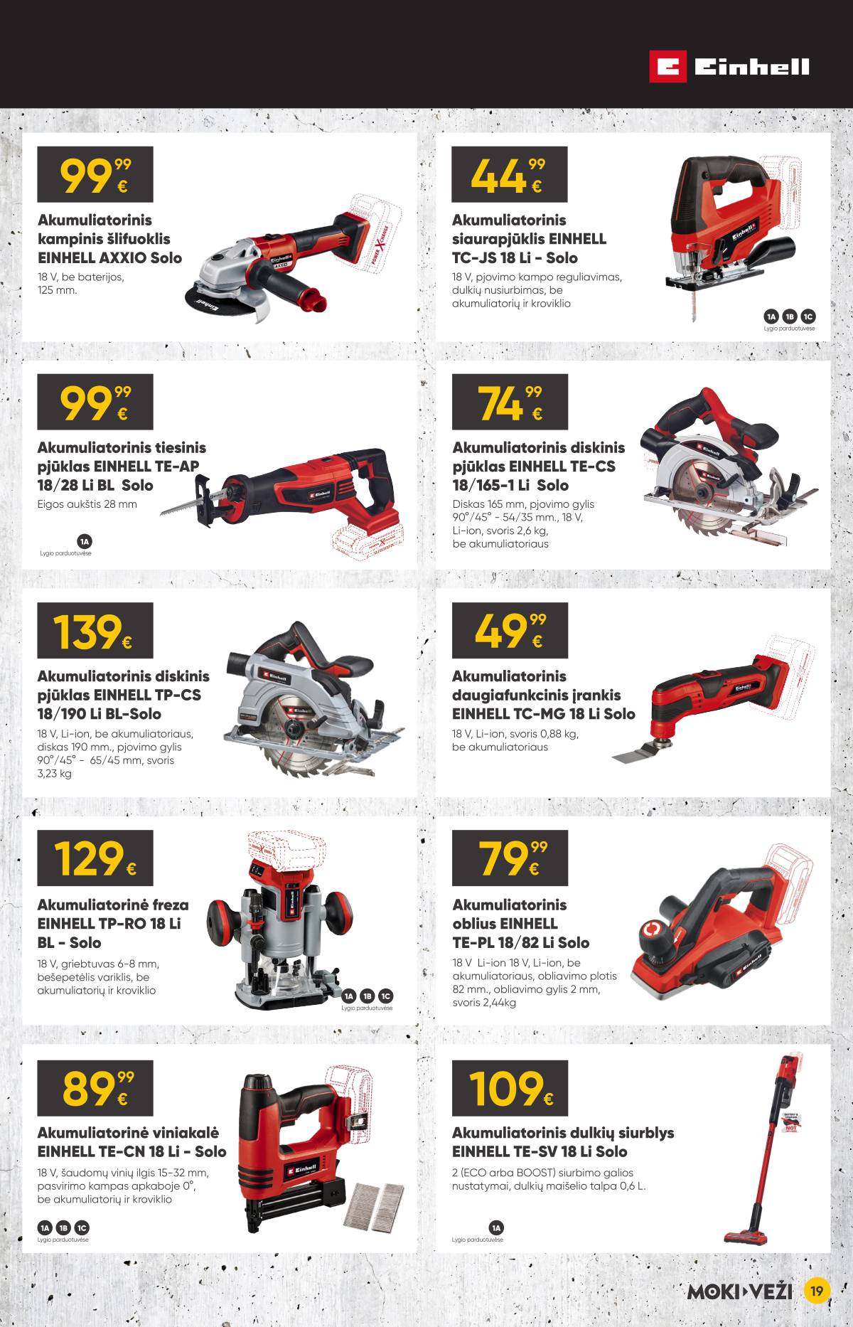 Moki-Veži - Moki-veži akcijų leidinys 19 puslapis