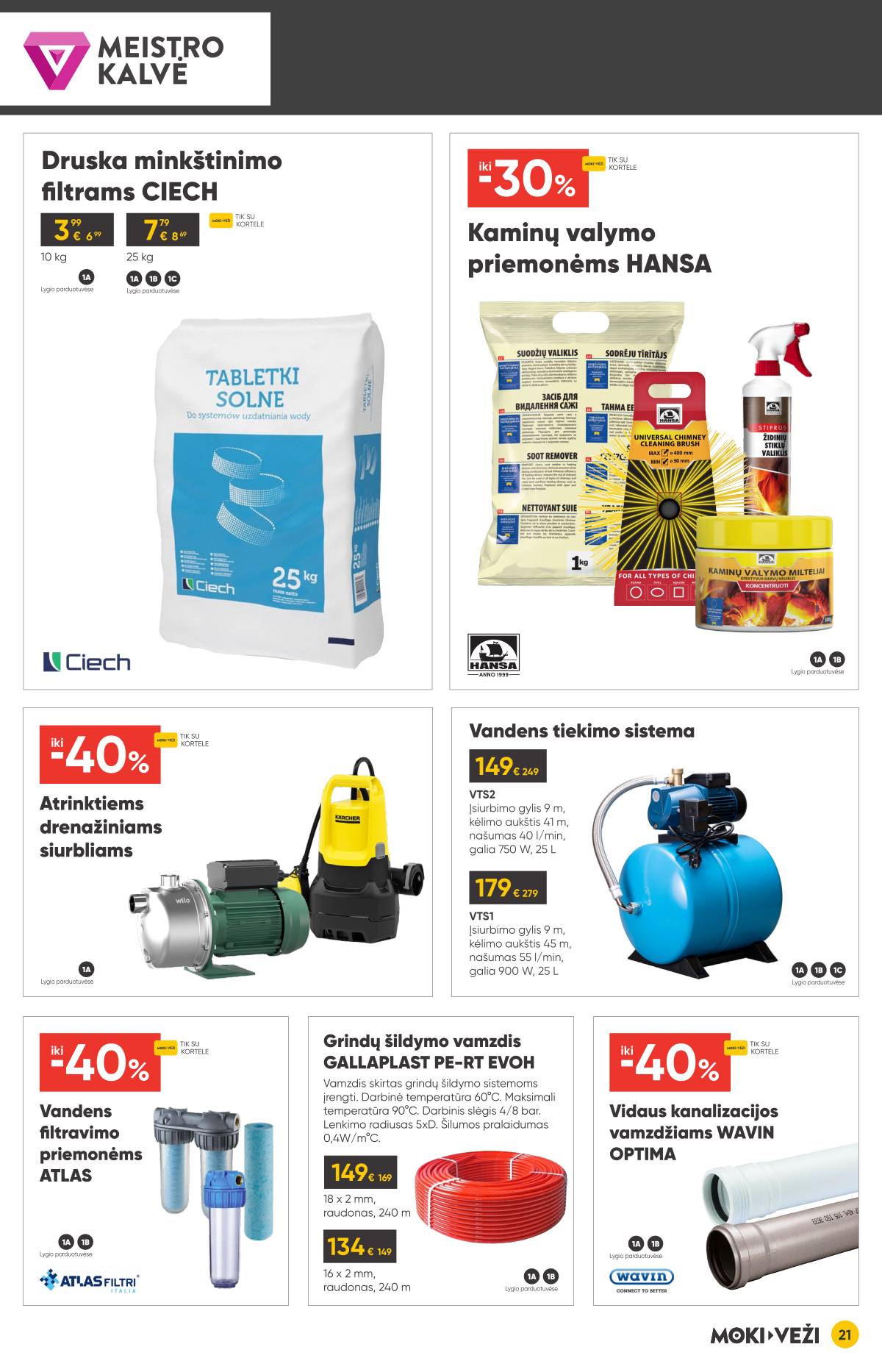 Moki-Veži - Moki-veži akcijų leidinys 21 puslapis