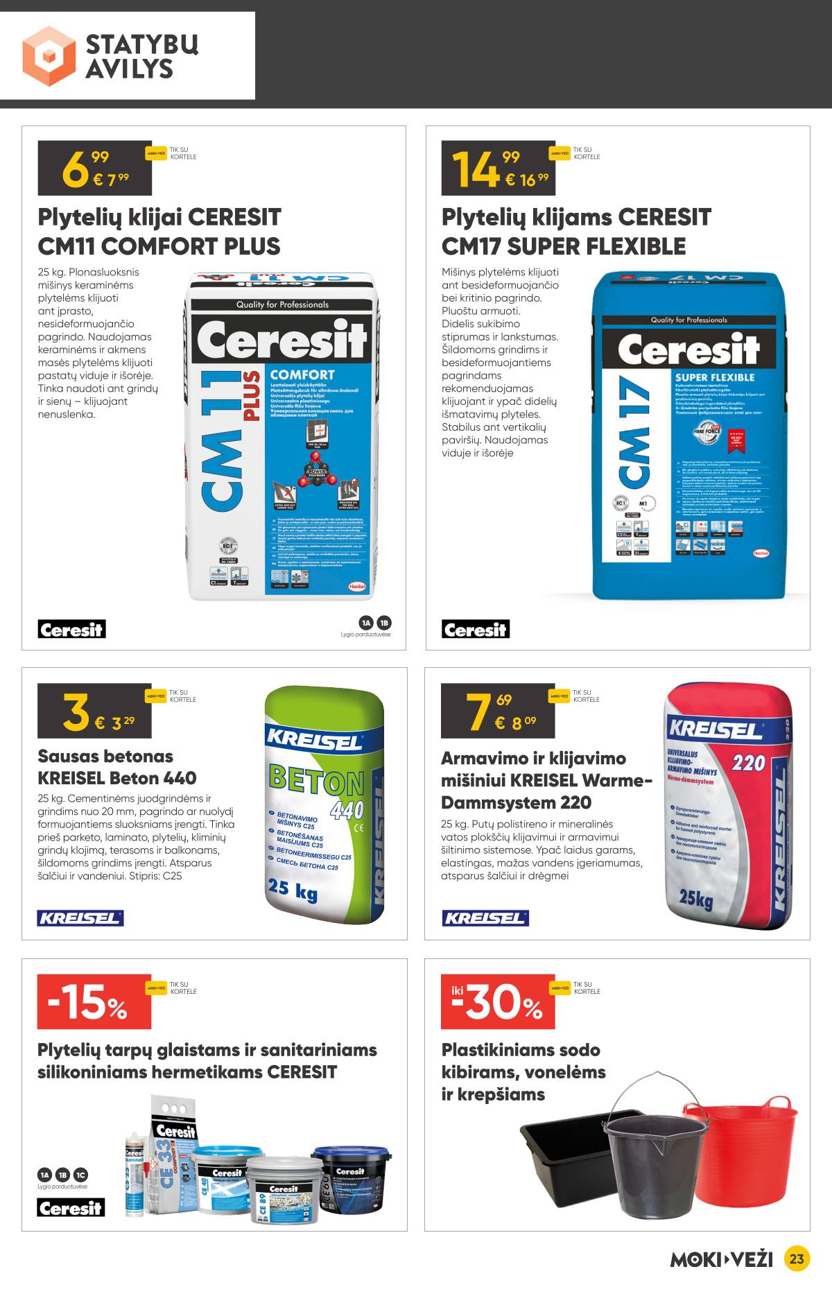 Moki-Veži - Moki-veži akcijų leidinys 23 puslapis