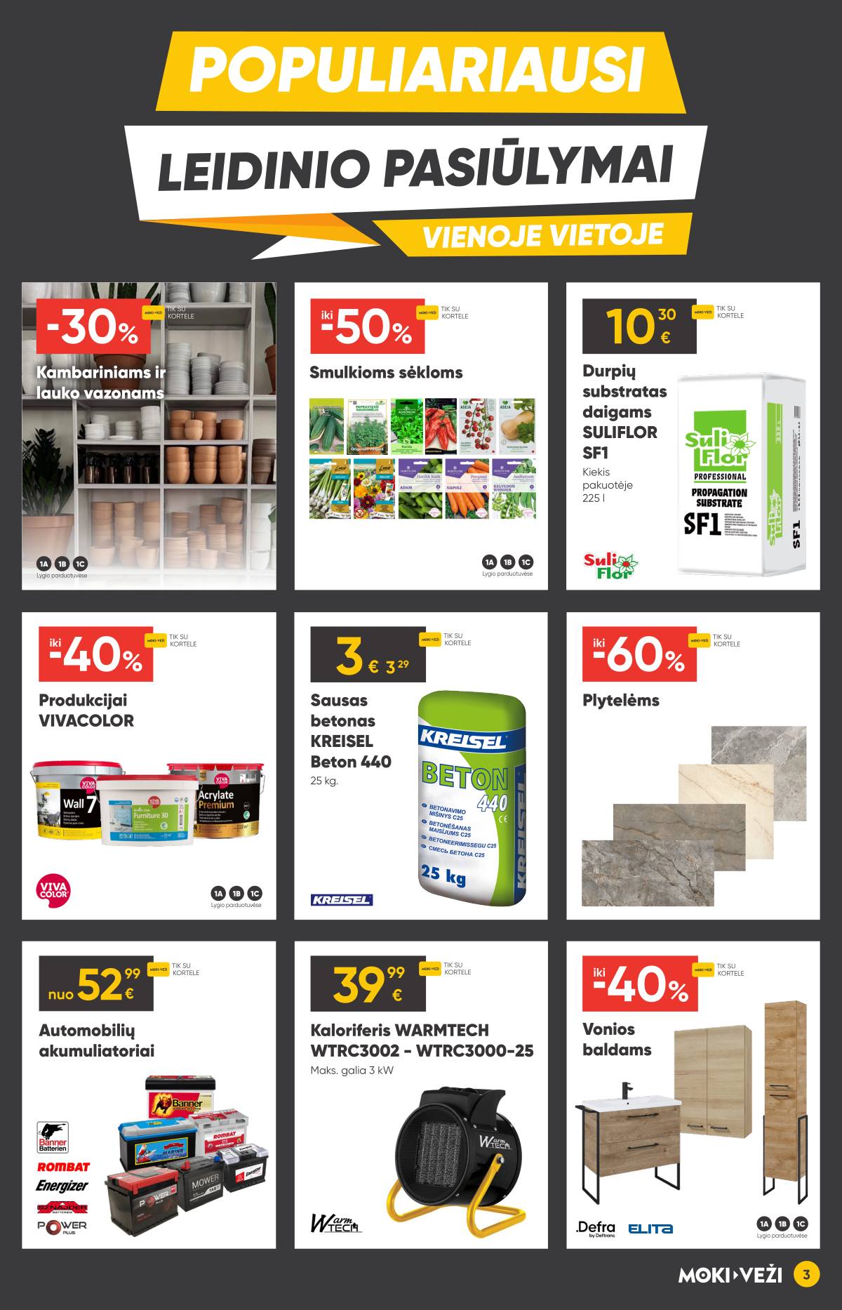 Moki-Veži - Moki-veži akcijų leidinys 3 puslapis