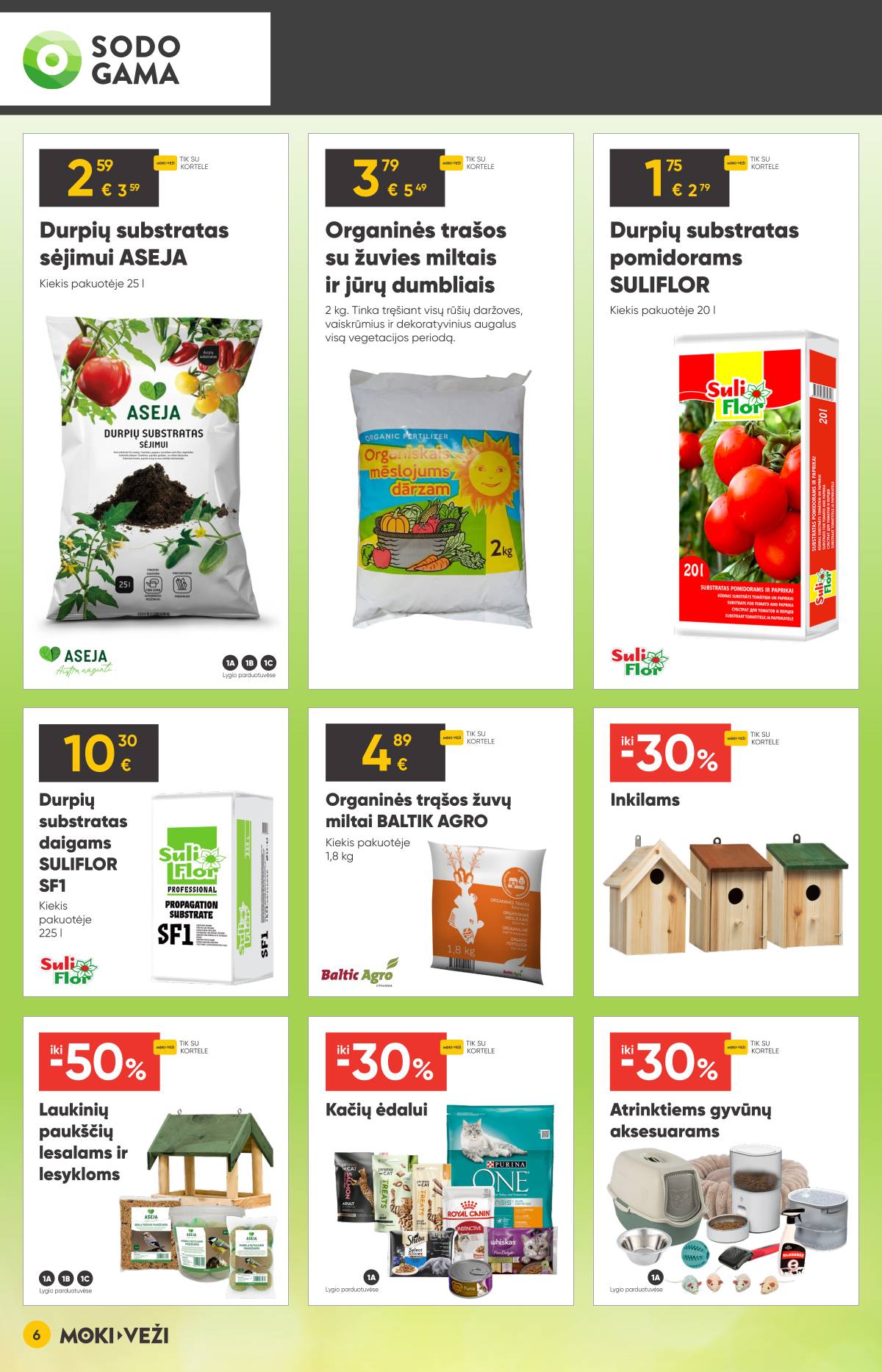 Moki-Veži - Moki-veži akcijų leidinys 6 puslapis