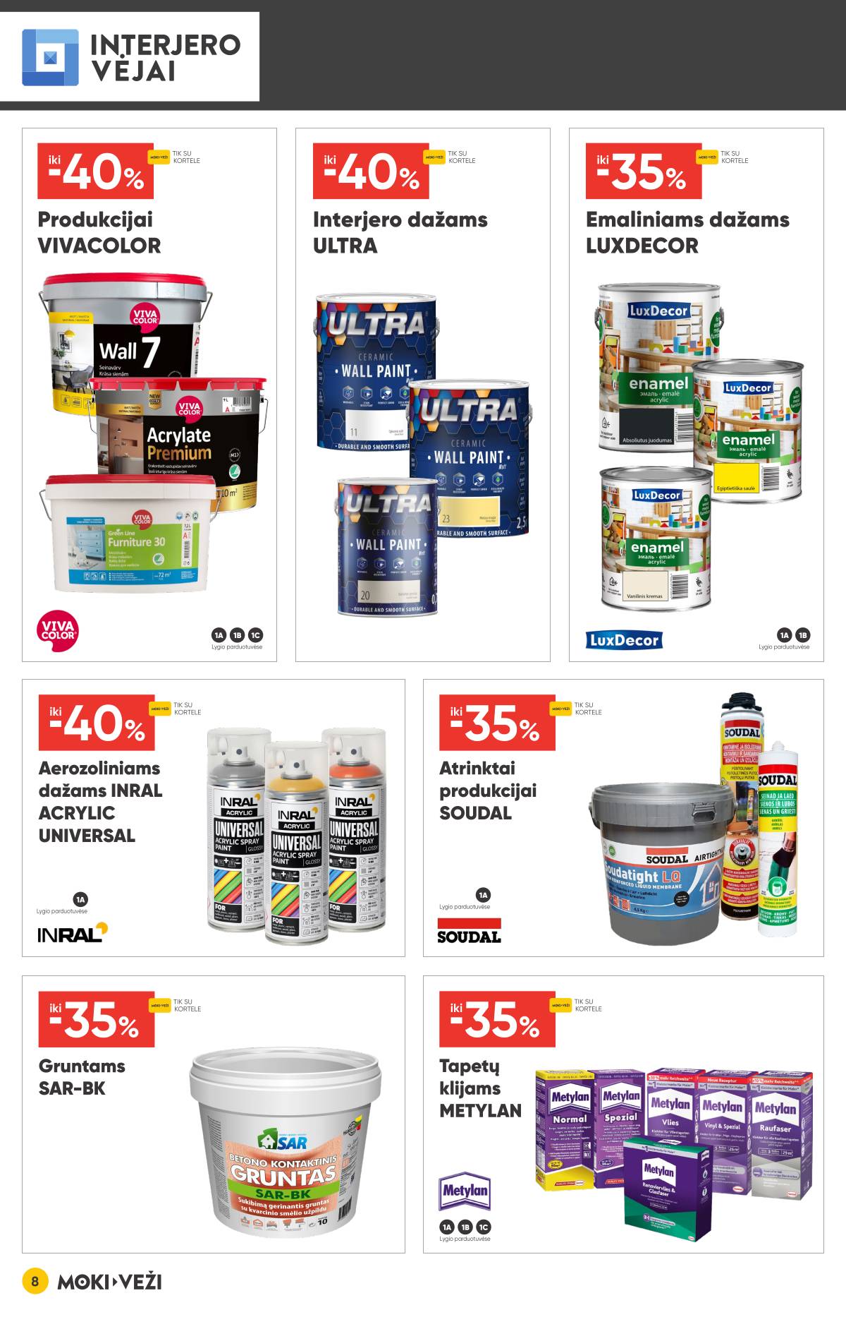 Moki-Veži - Moki-veži akcijų leidinys 8 puslapis