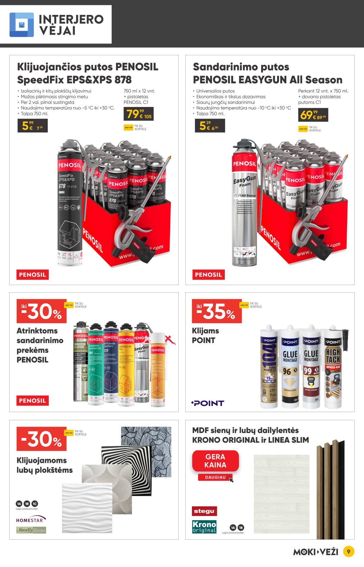 Moki-Veži - Moki-veži akcijų leidinys 9 puslapis