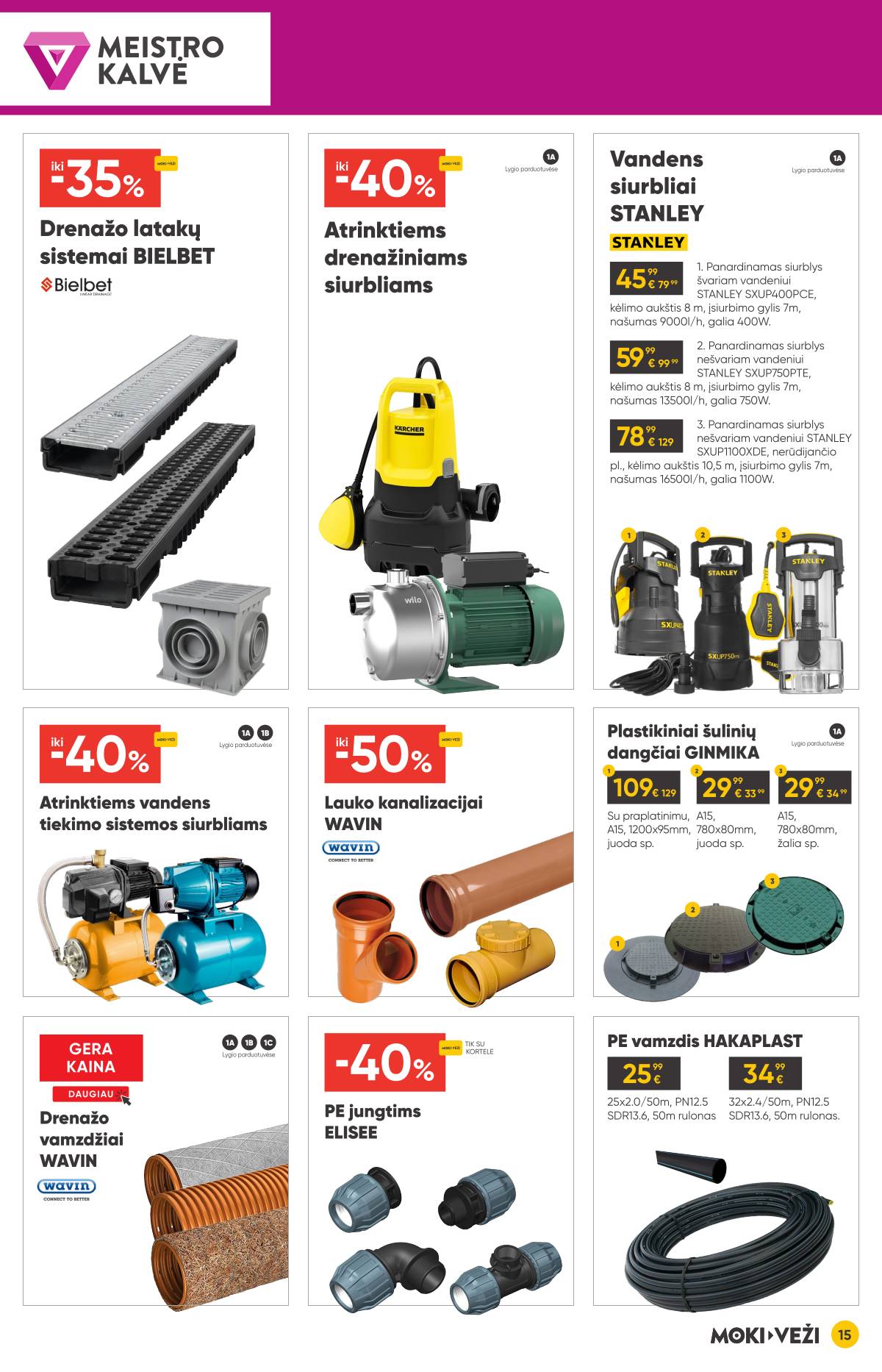 Moki-Veži - Moki-veži akcijų leidinys | 2026-03-05 - 2026-03-31 15 puslapis