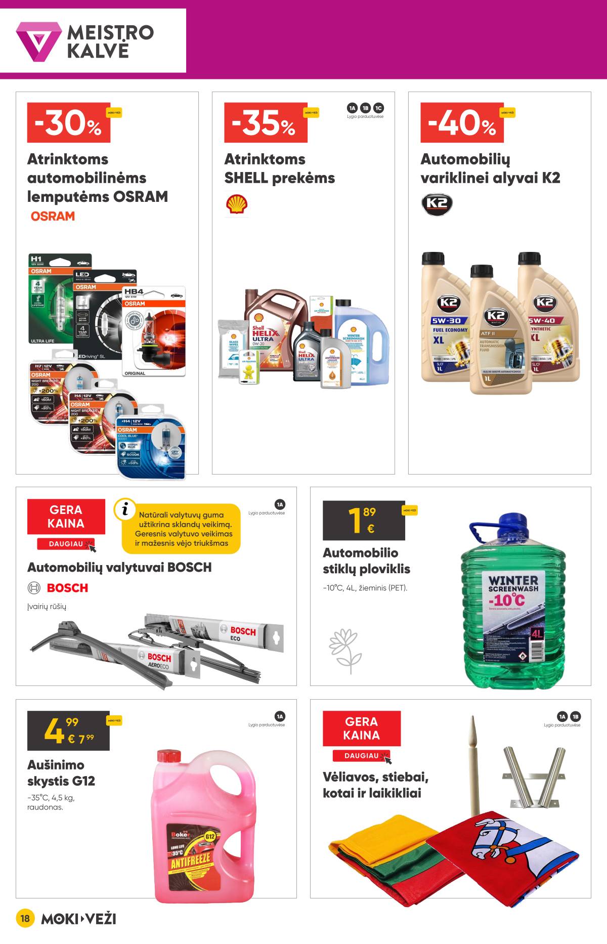 Moki-Veži - Moki-veži akcijų leidinys | 2026-03-05 - 2026-03-31 18 puslapis