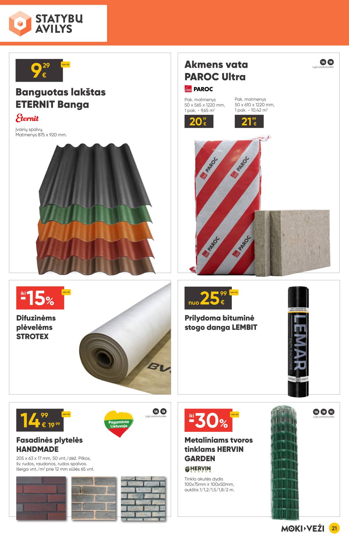 Moki-Veži - Moki-veži akcijų leidinys | 2026-03-05 - 2026-03-31 21 puslapis