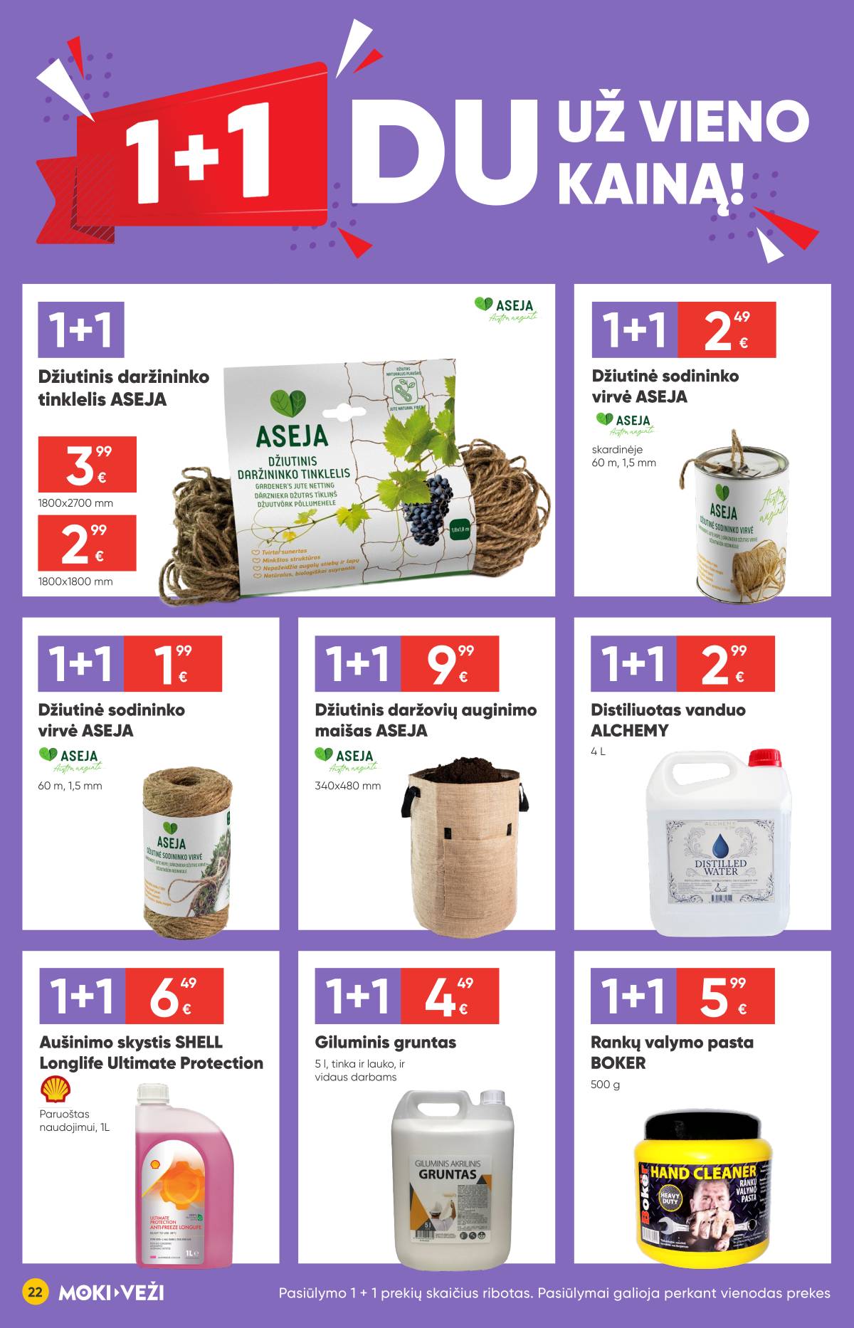 Moki-Veži - Moki-veži akcijų leidinys | 2026-03-05 - 2026-03-31 22 puslapis