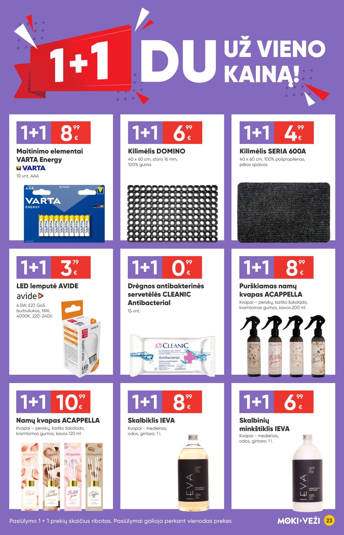 Moki-Veži - Moki-veži akcijų leidinys | 2026-03-05 - 2026-03-31 23 puslapis