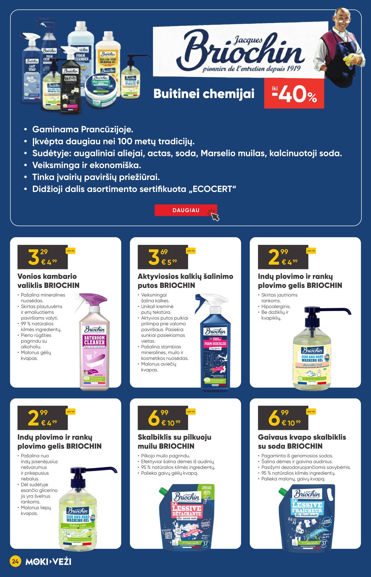 Moki-Veži - Moki-veži akcijų leidinys | 2026-03-05 - 2026-03-31 24 puslapis