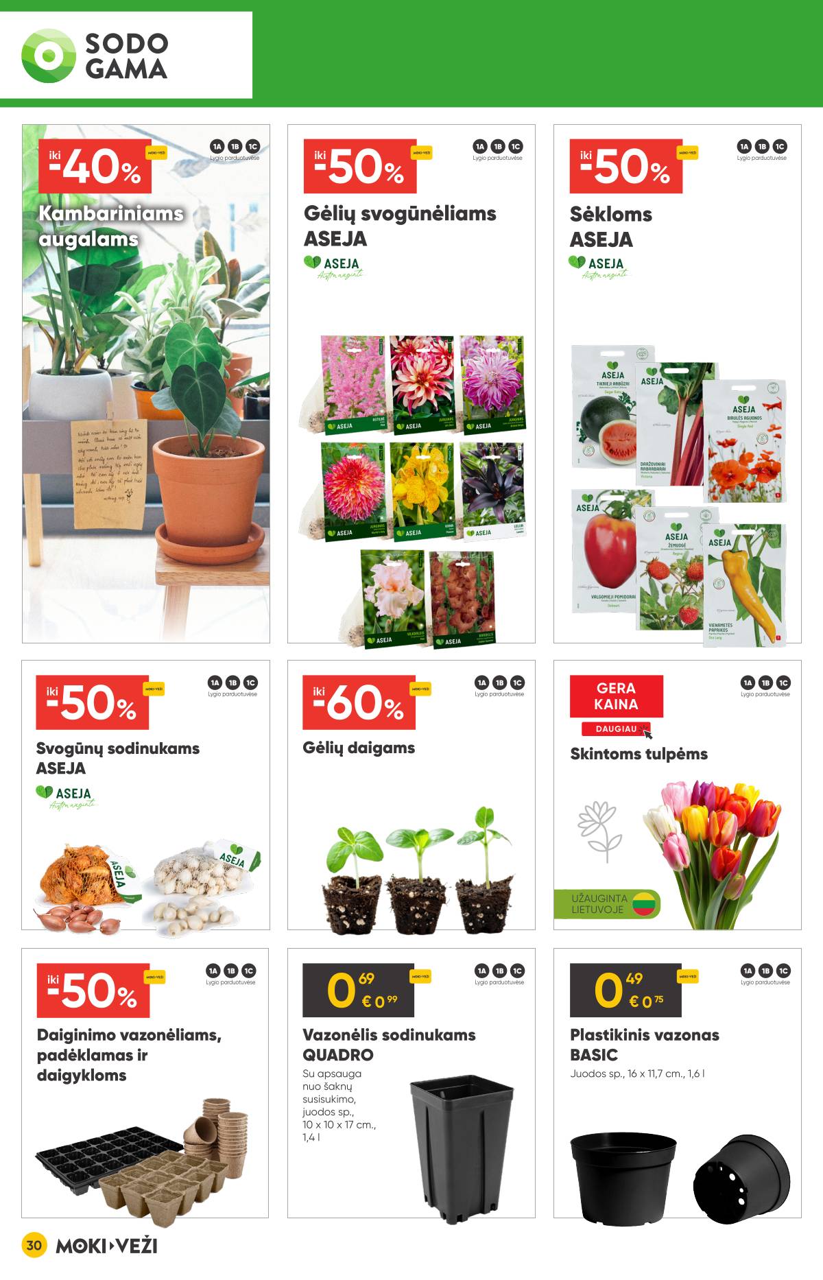 Moki-Veži - Moki-veži akcijų leidinys | 2026-03-05 - 2026-03-31 30 puslapis