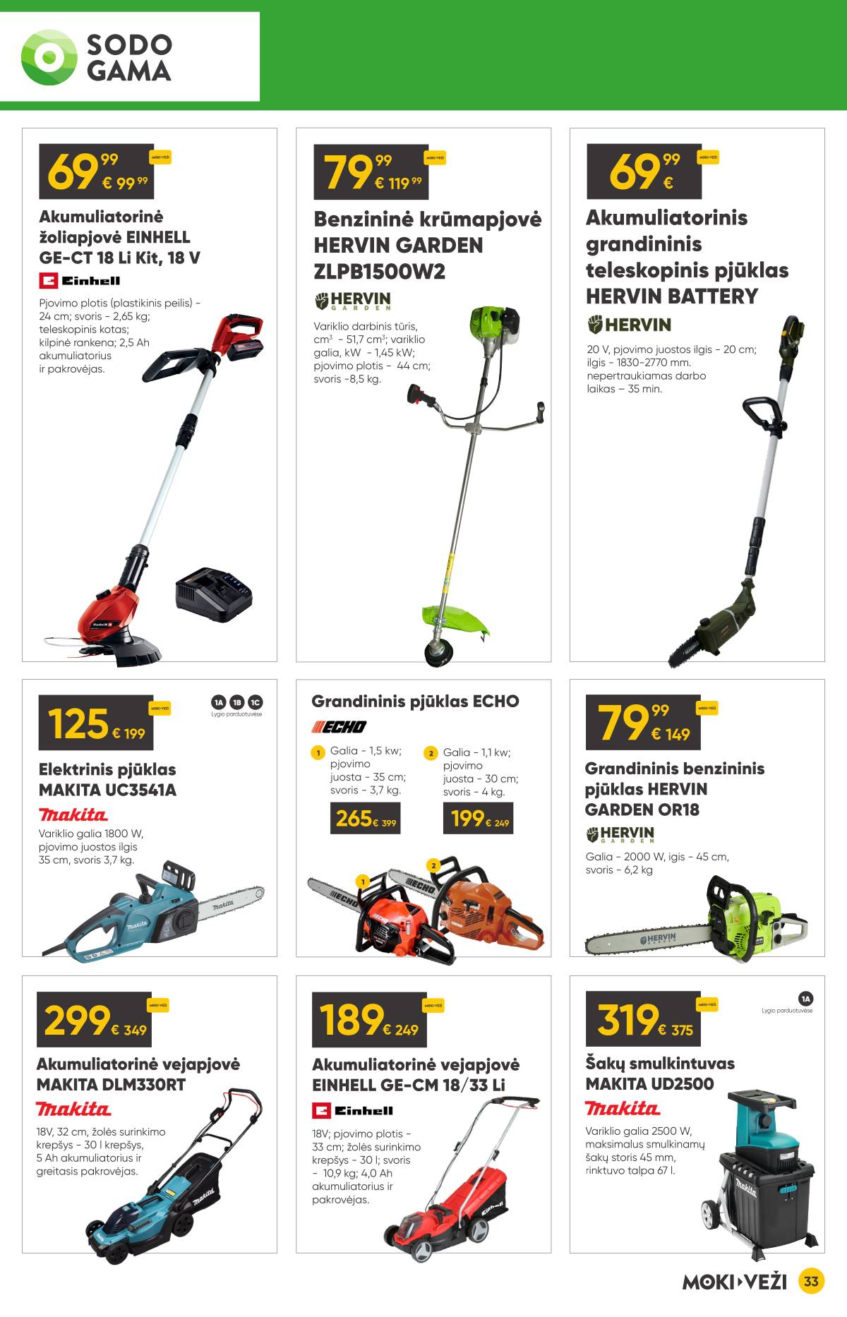 Moki-Veži - Moki-veži akcijų leidinys | 2026-03-05 - 2026-03-31 33 puslapis