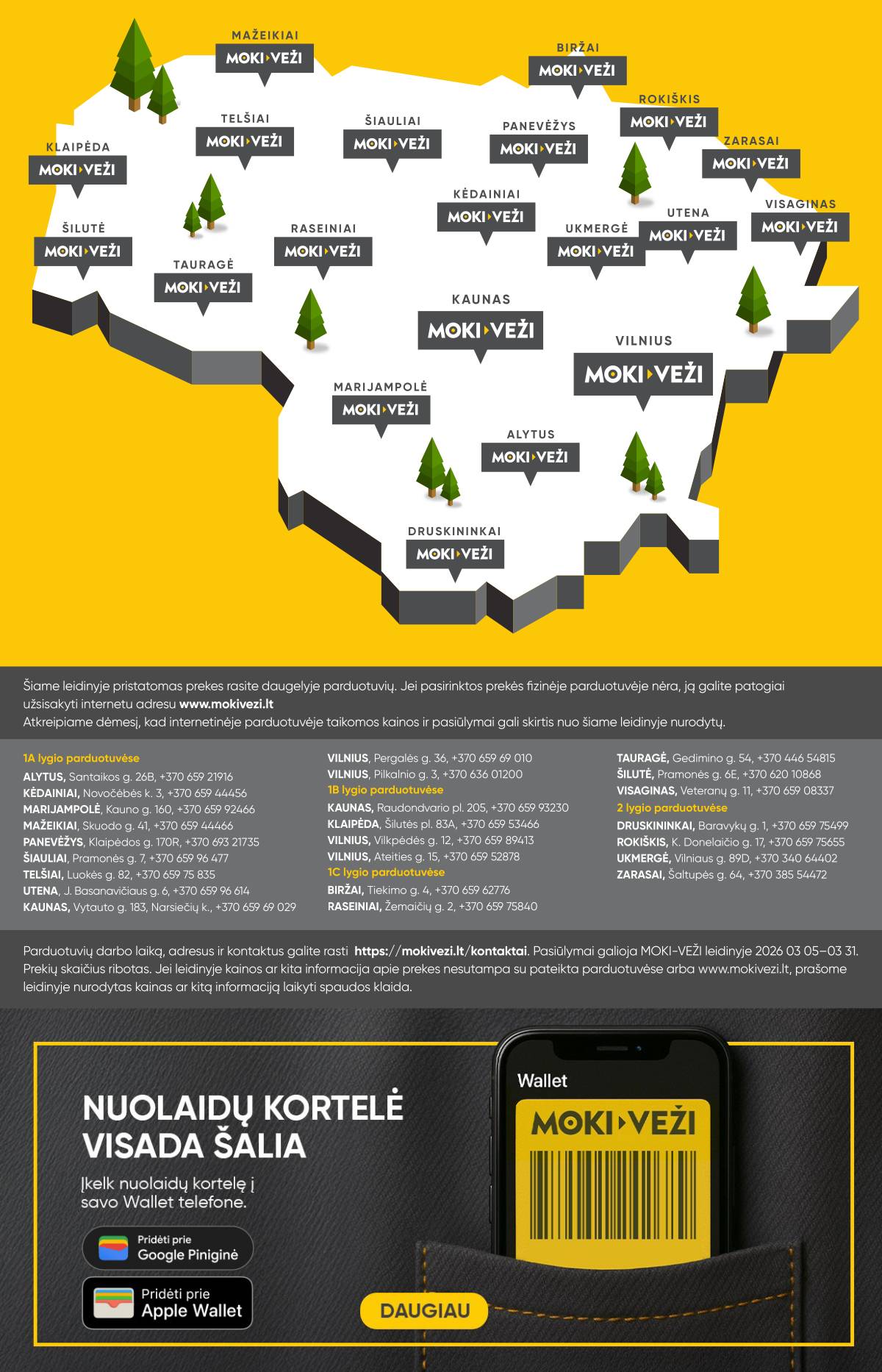 Moki-Veži - Moki-veži akcijų leidinys | 2026-03-05 - 2026-03-31 34 puslapis