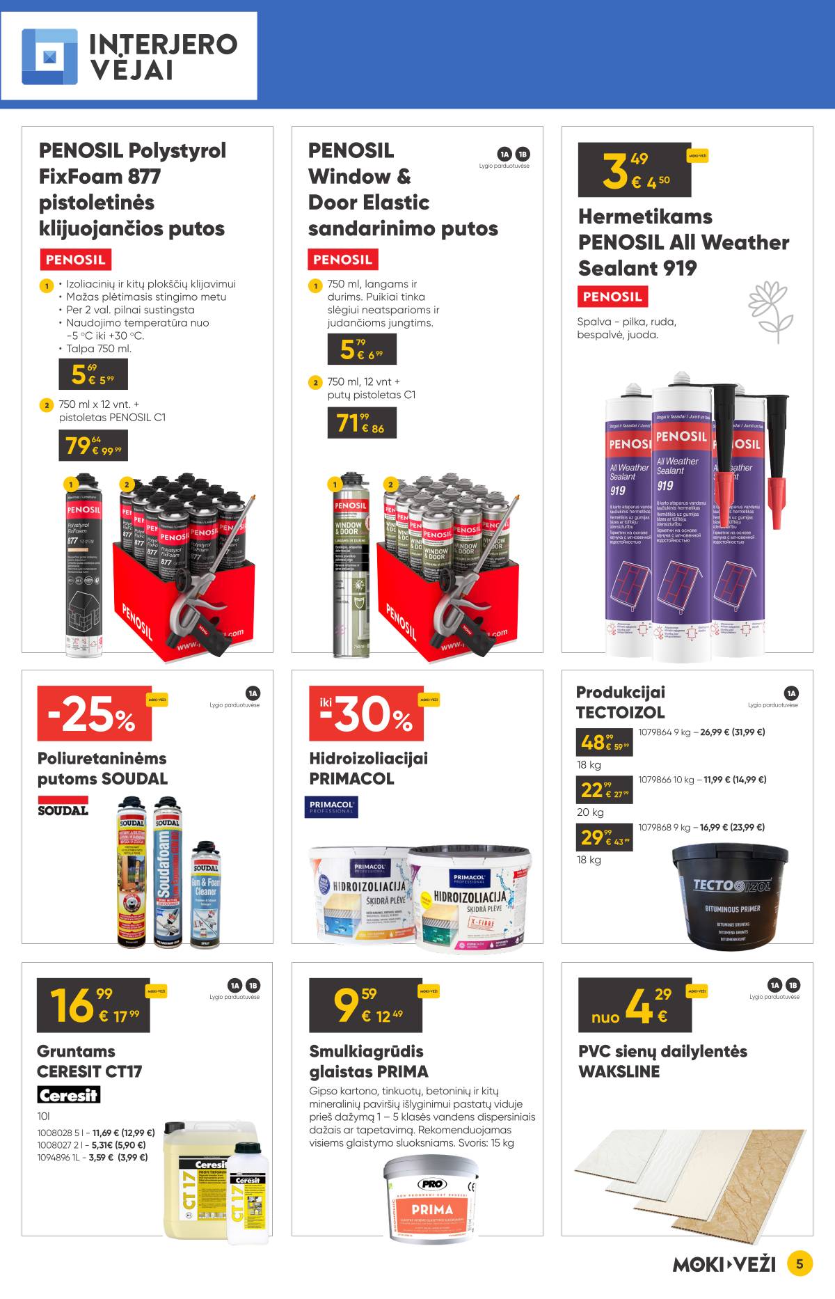 Moki-Veži - Moki-veži akcijų leidinys | 2026-03-05 - 2026-03-31 5 puslapis