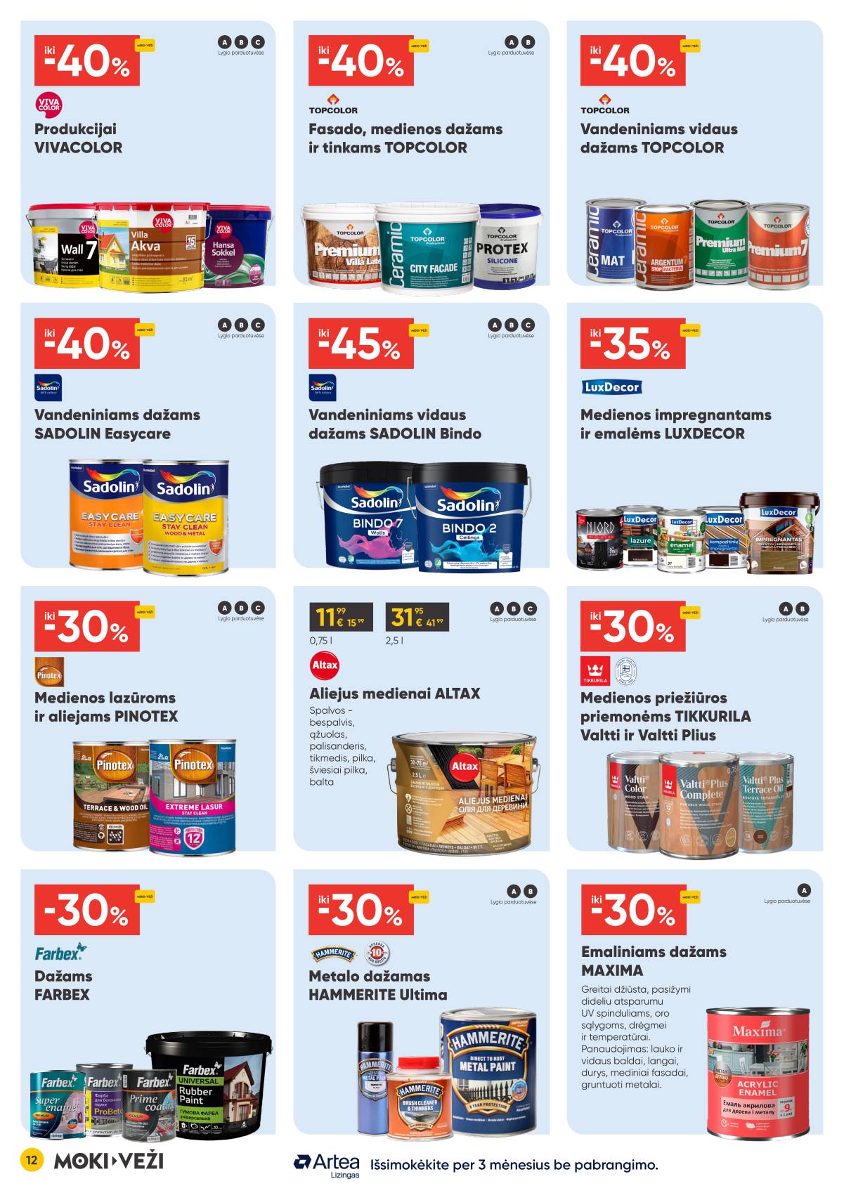 Moki-Veži - Moki-veži akcijų leidinys 12 puslapis