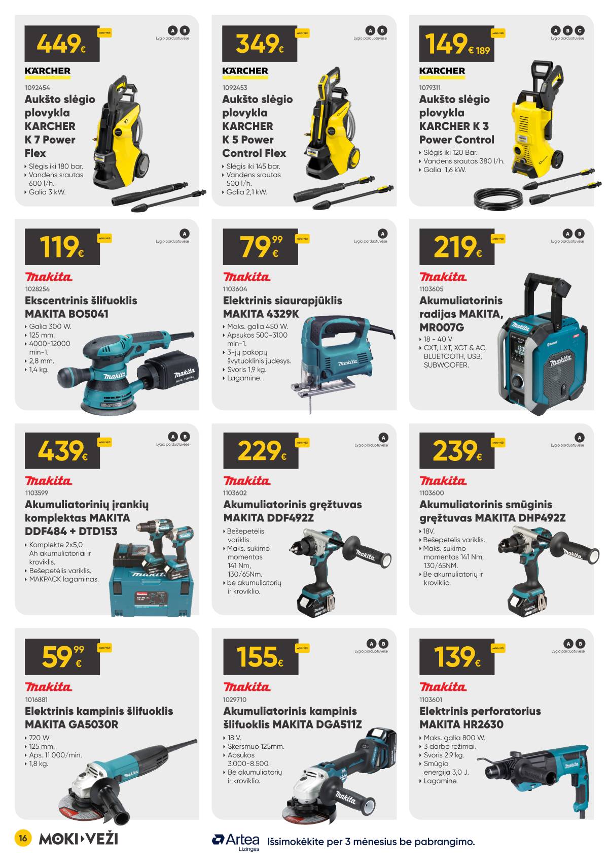 Moki-Veži - Moki-veži akcijų leidinys 16 puslapis