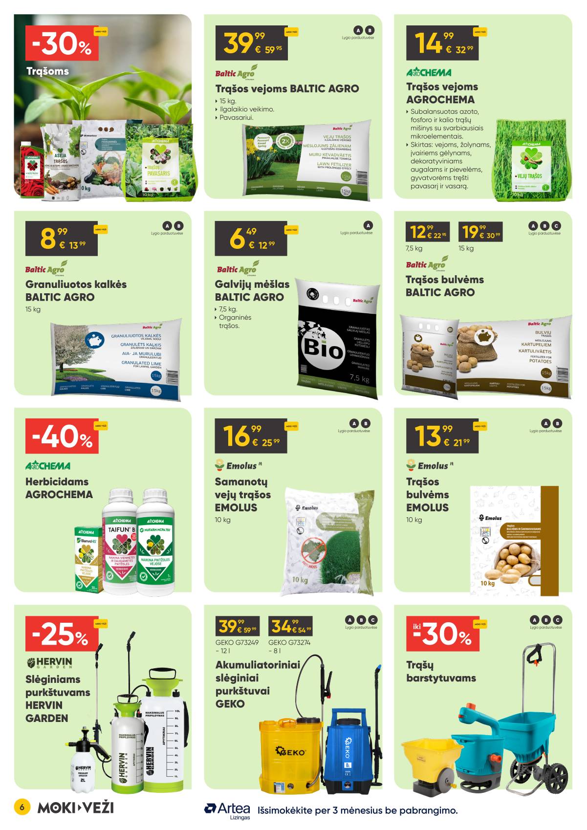 Moki-Veži - Moki-veži akcijų leidinys 6 puslapis