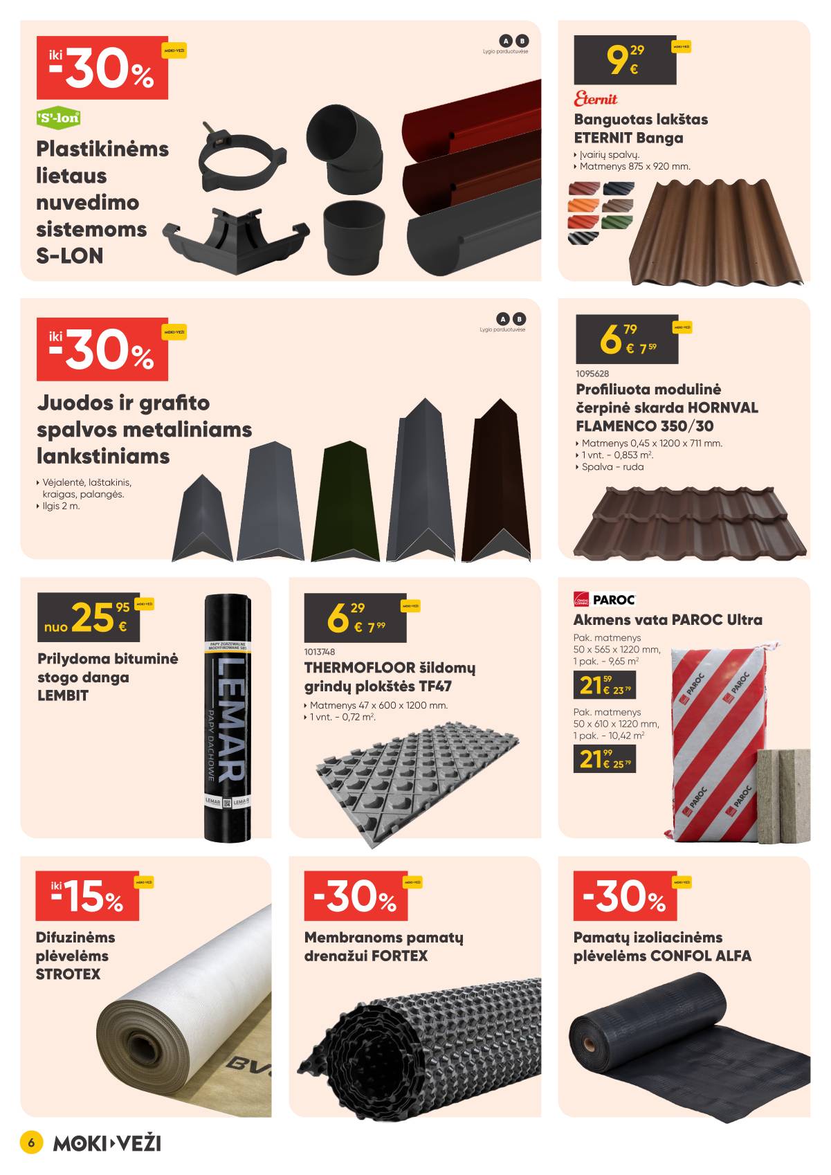 Moki-Veži - Moki-veži akcijų leidinys | 2026-04-30 - 2026-05-26 6 puslapis
