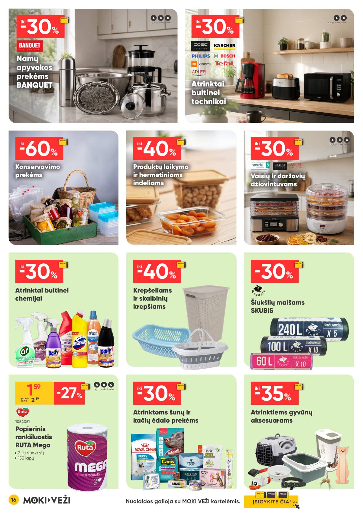 Moki-Veži - Moki-veži akcijų leidinys 16 puslapis