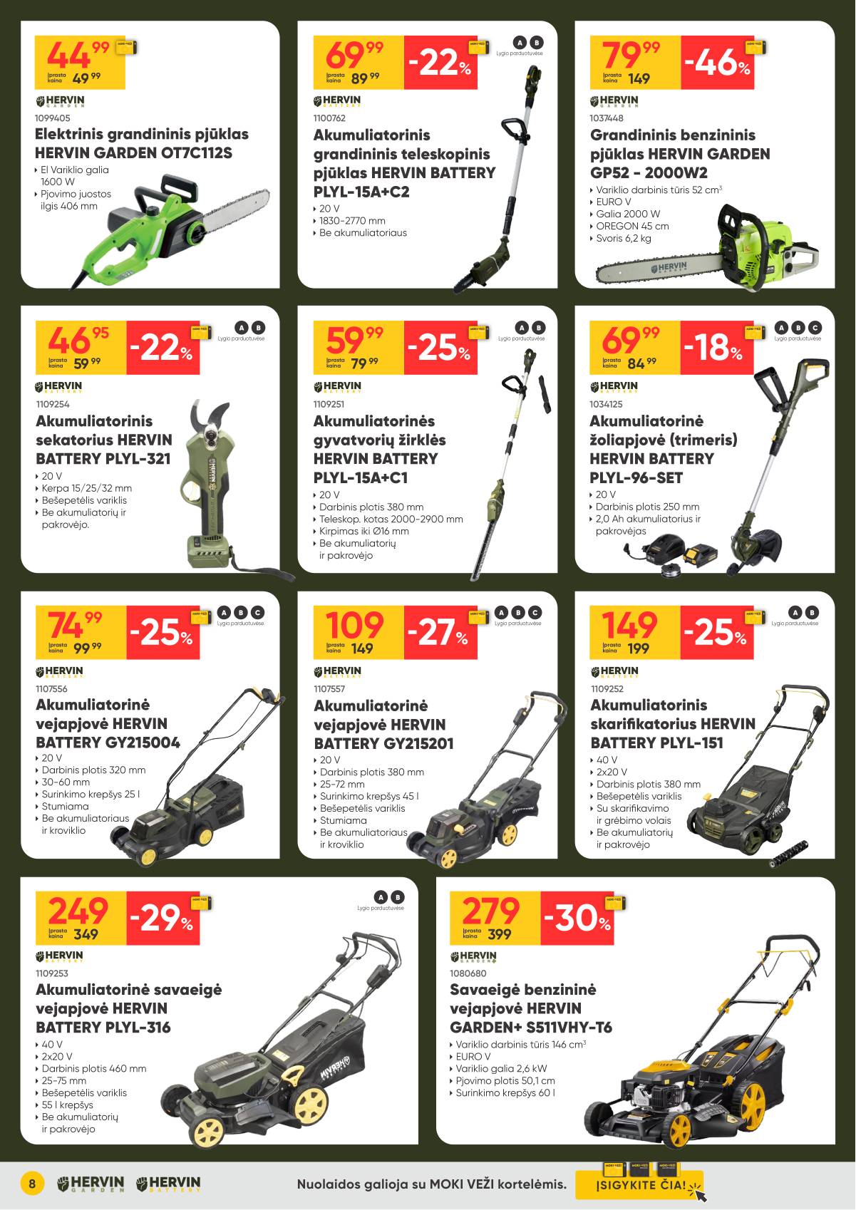 Moki-Veži - Moki-veži akcijų leidinys 8 puslapis
