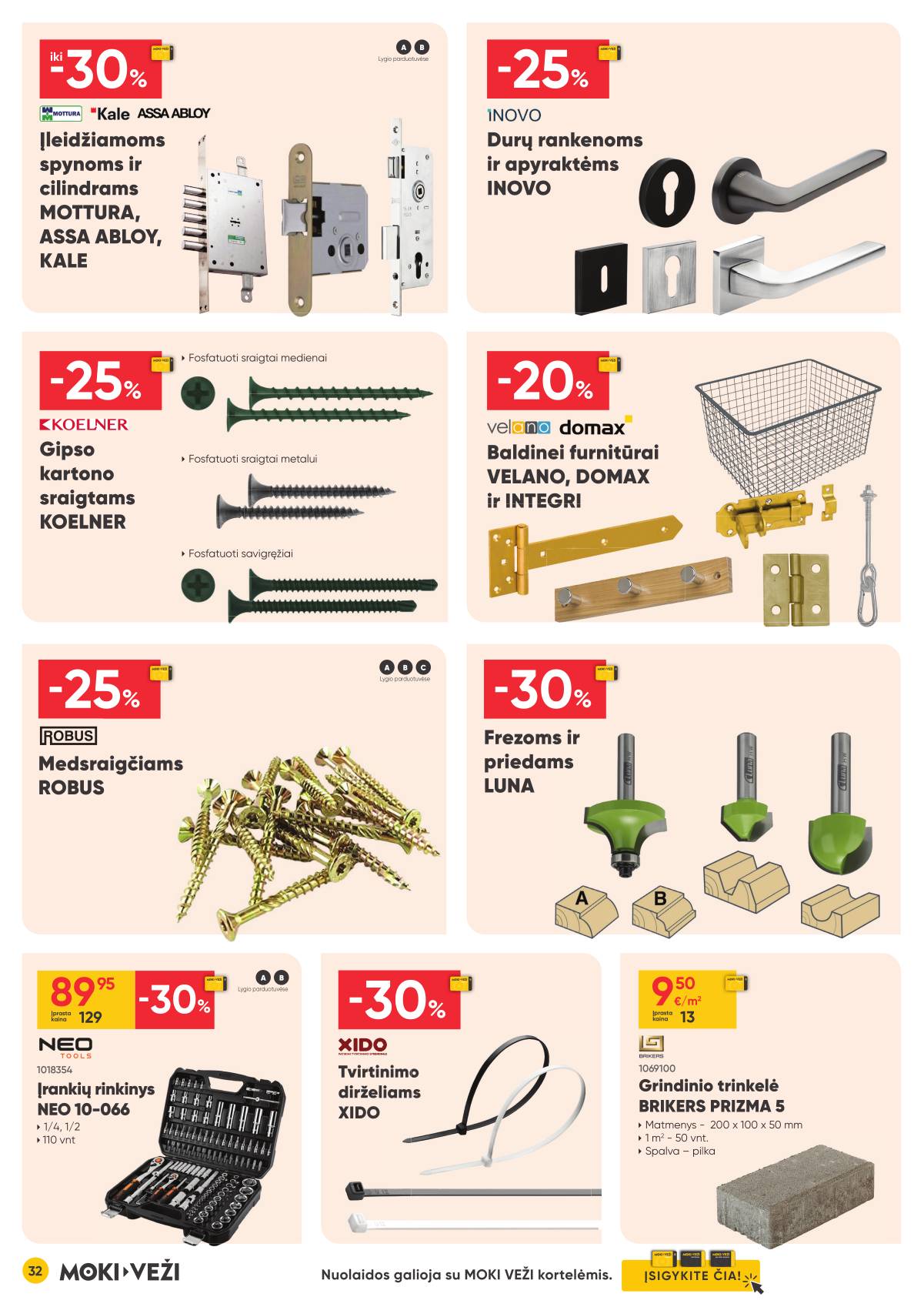 Moki-Veži - Moki-veži akcijų leidinys 32 puslapis